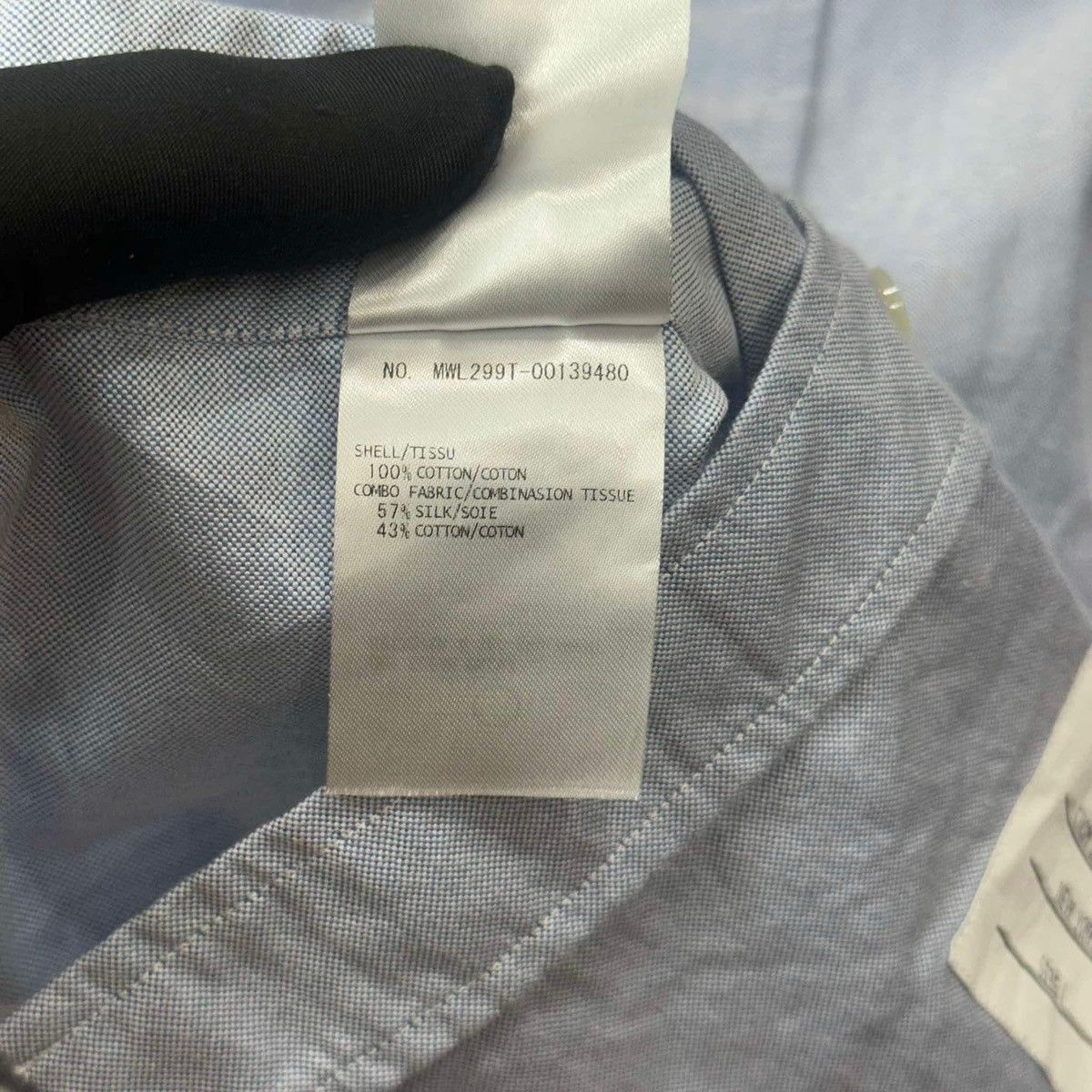 Thom Browne THOM BROWNE OXFORD 4BAR SHIRT Size US M / EU 48-50 / 2 - 7 Thumbnail
