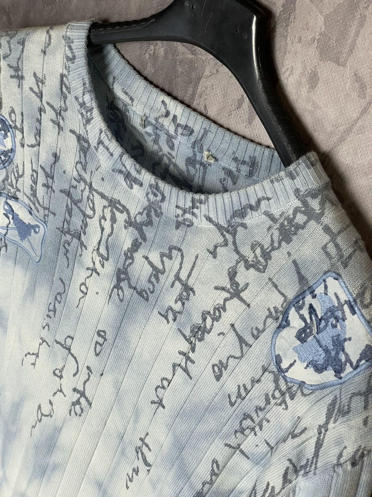 Japanese Brand Avant Garde Y2K Art Rare Multicolour Sweater Long Sleeve Size L / US 10 / IT 46 - 8 Thumbnail