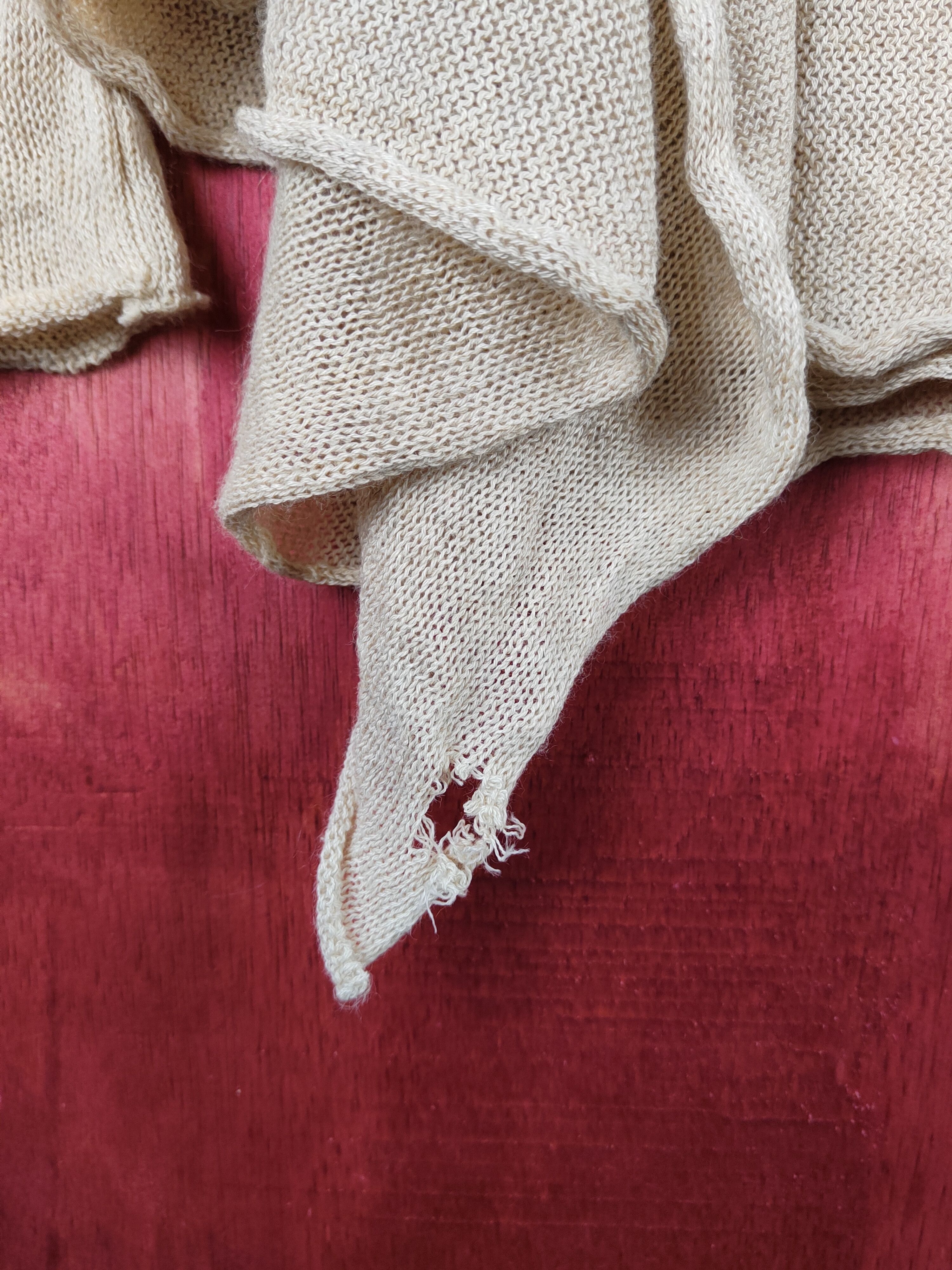 Japanese Brand × Vintage Vingtrois Beige Knitwear Cardigan vintage #S2374 Size S / US 4 / IT 40 - 4 Thumbnail