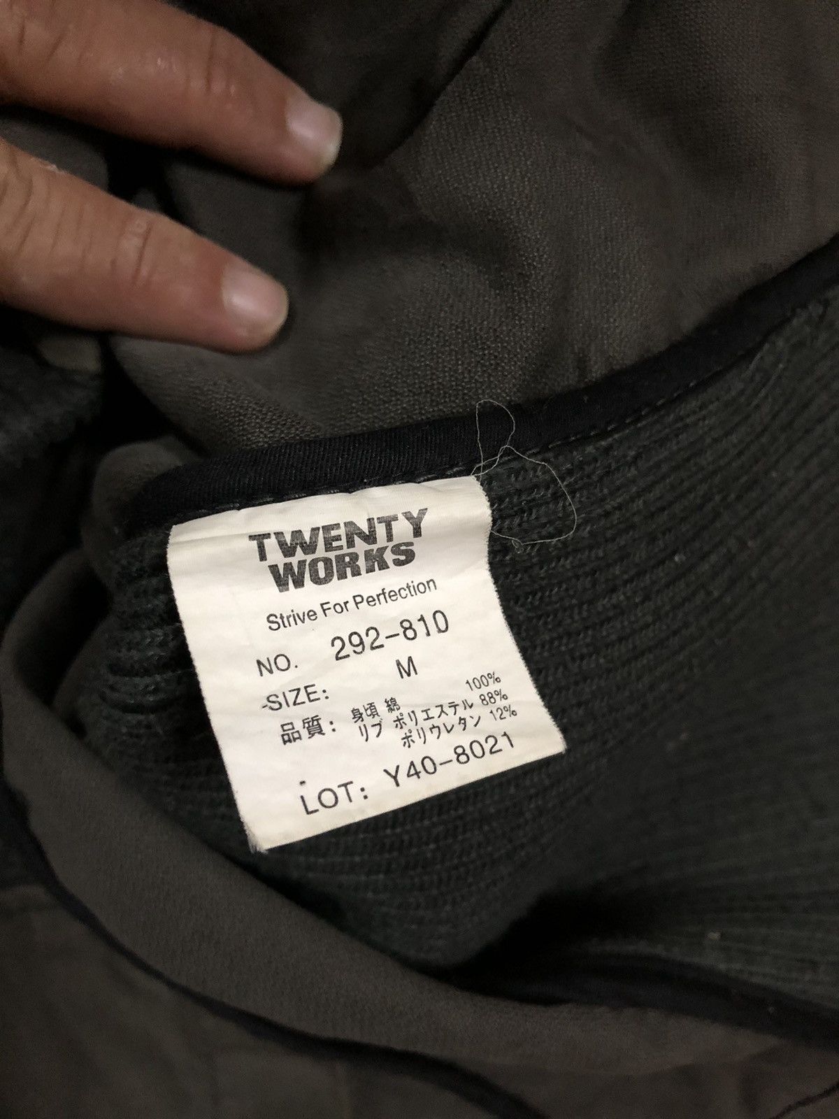 Japanese Brand Twenty Works Tactical Bono Jacket Size US M / EU 48-50 / 2 - 4 Thumbnail