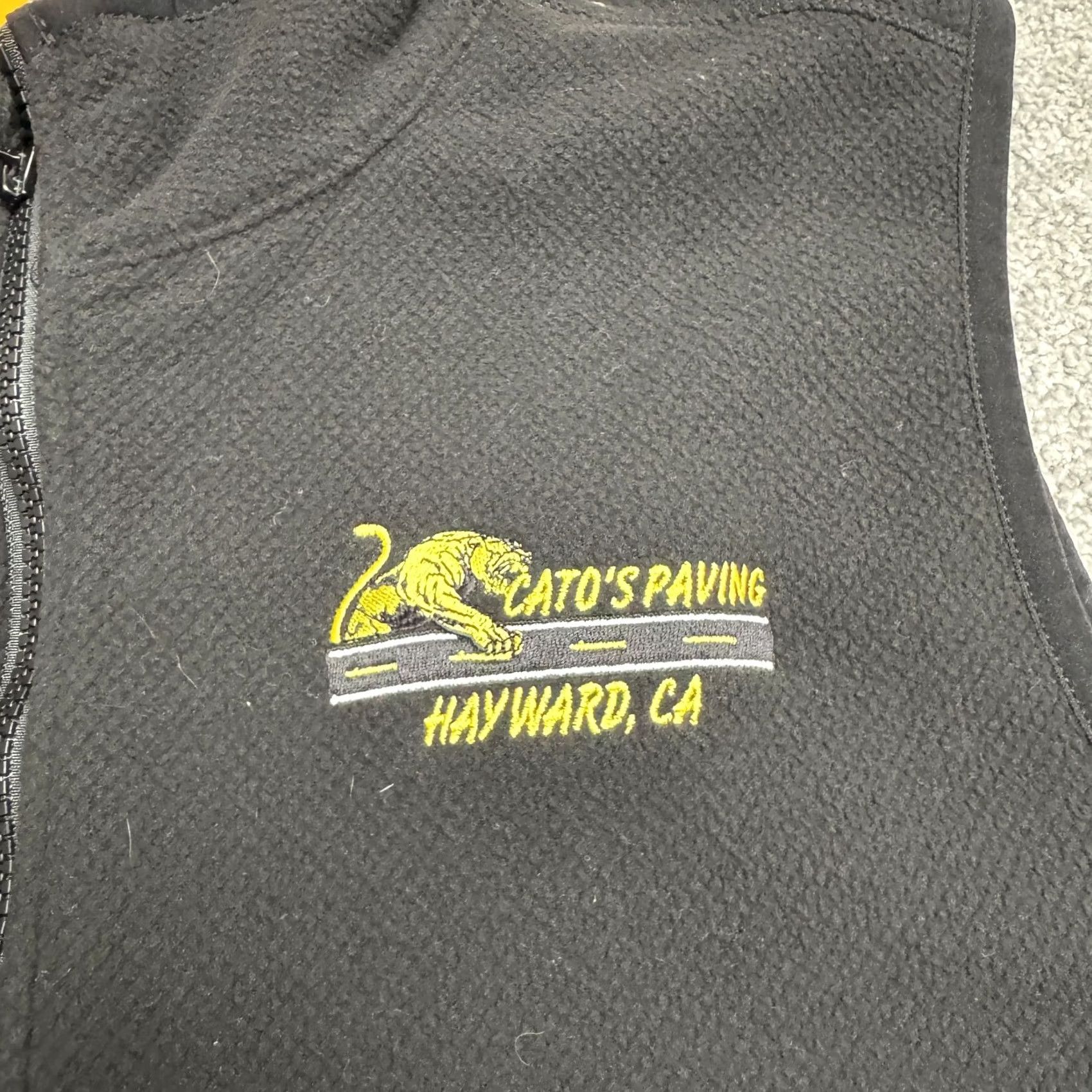 Carhartt VINTAGE Carhartt Relaxed Fit Full Zip Textured Fleece Vest Jacket Mens Large Black NWT Size US L / EU 52-54 / 3 - 4 Thumbnail