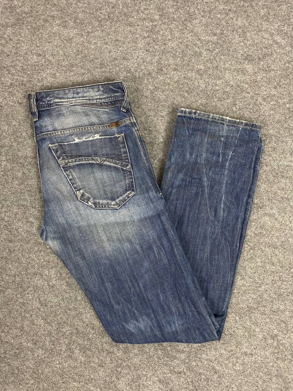Diesel diesel regular slim tapered distressed denim nice design Size US 36 / EU 52 - 2 Thumbnail