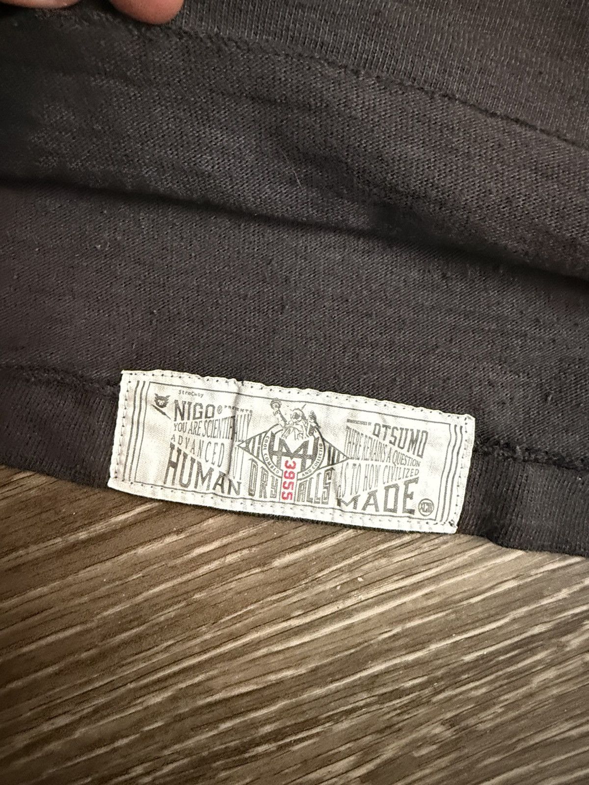 Human Made × Nigo Black human made tshirt Size US XXL / EU 58 / 5 - 4 Thumbnail
