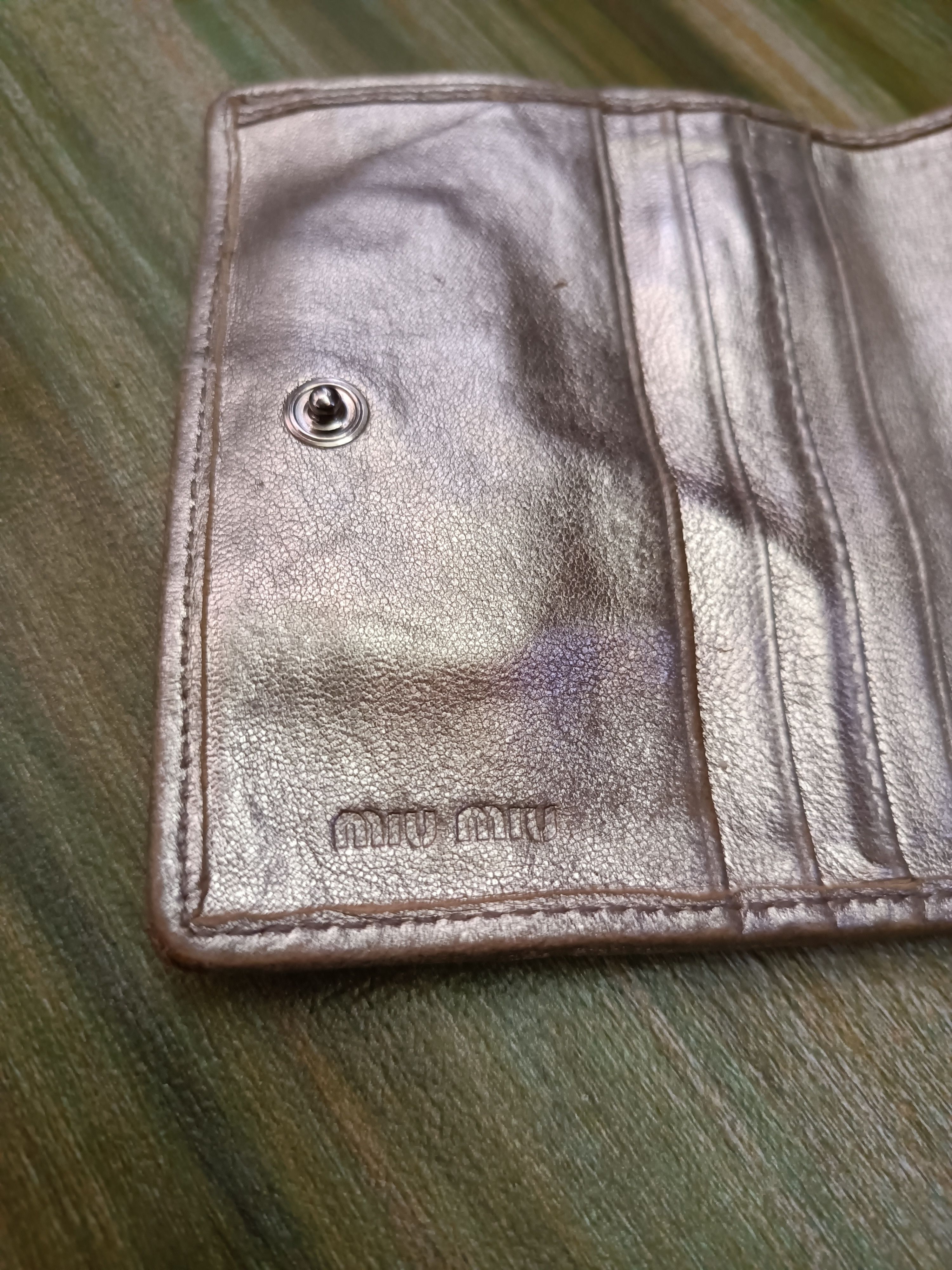 Miu Miu Miu Miu Wallet Size ONE SIZE - 2 Thumbnail