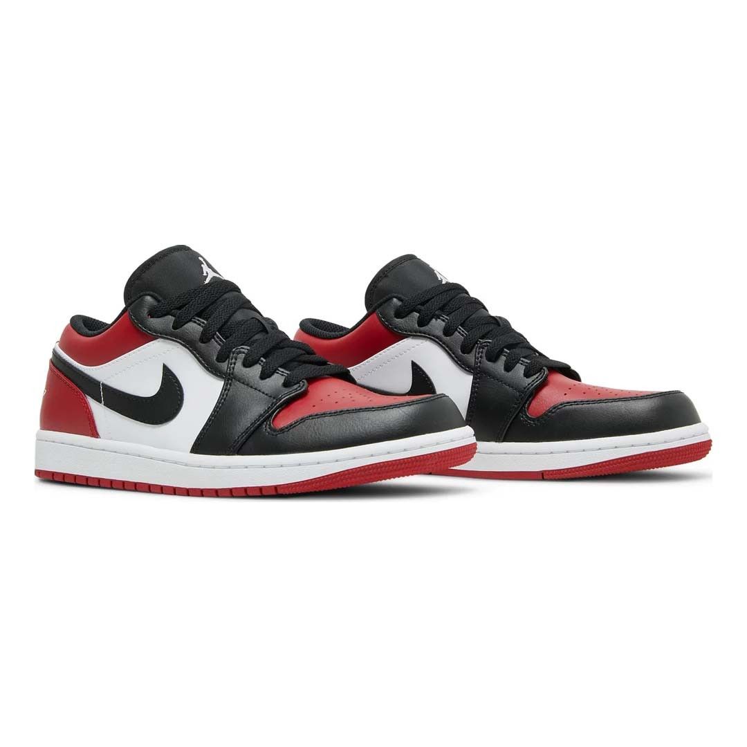 Jordan Brand Air Jordan 1 Low 'Bred Toe' Size US 12 / EU 45 - 1 Thumbnail