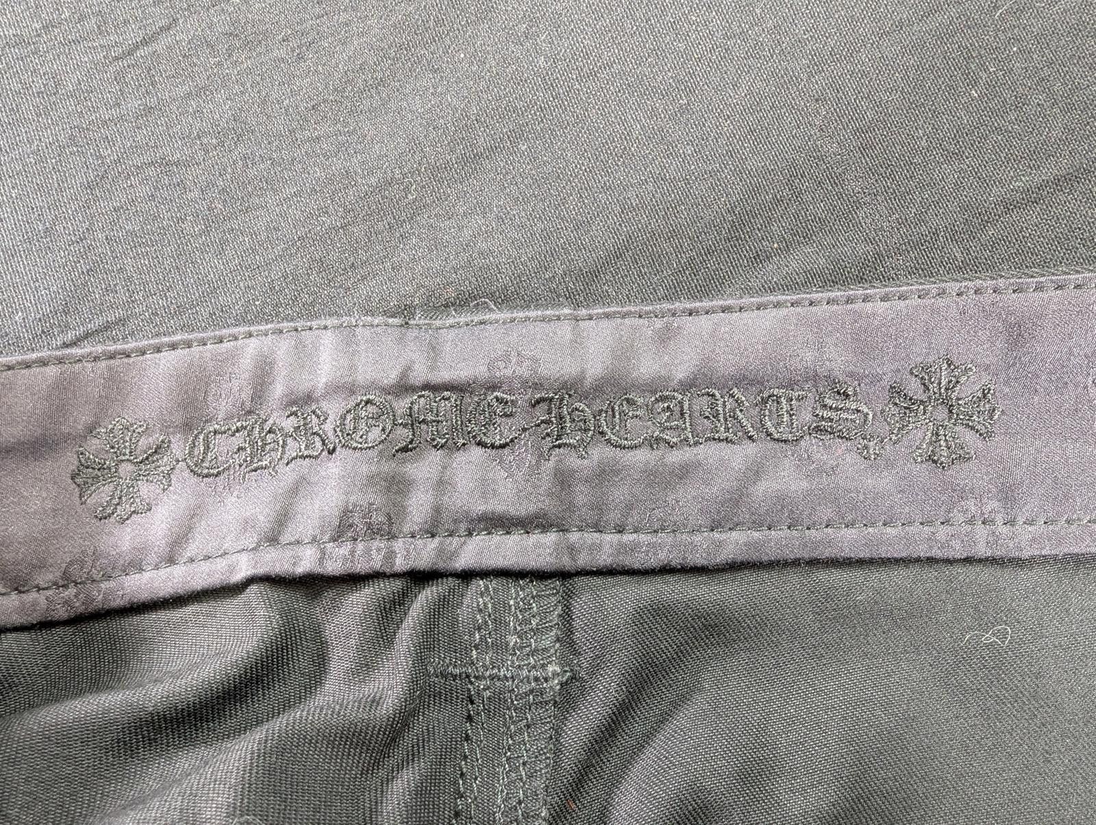 Chrome Hearts Chrome Hearts Double Knee Chino Pants in Black Size US 38 / EU 54 - 11 Thumbnail