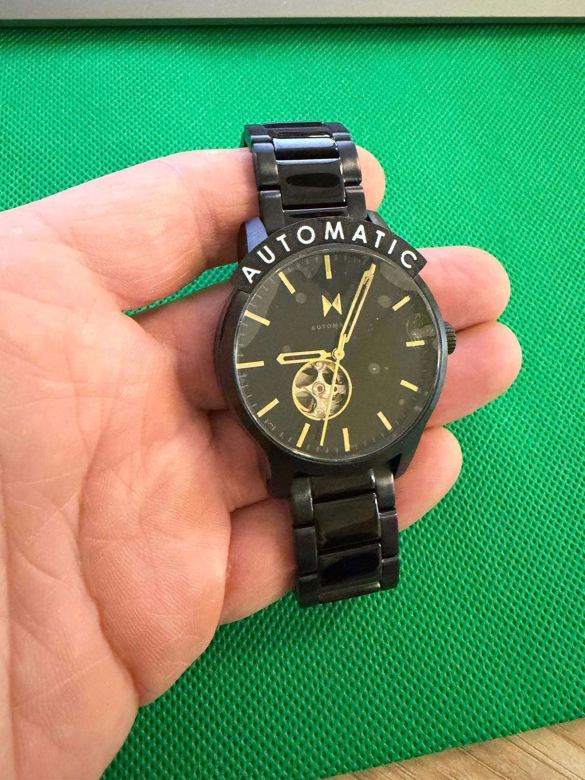 Mvmt MVMT Men's Classic II Automatic Ionic Plated Black teel 42mm Size ONE SIZE - 6 Thumbnail