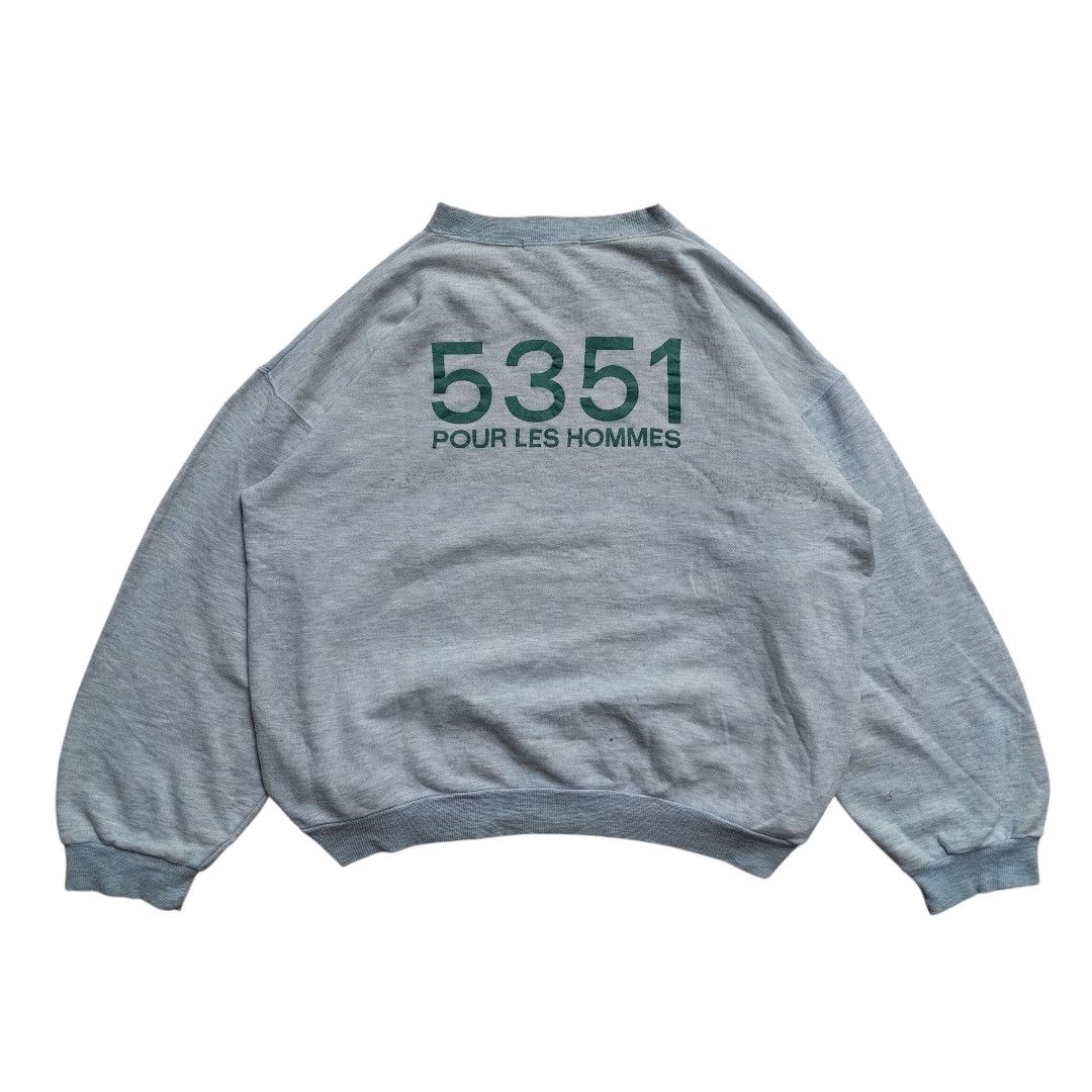 5351 POUR LES HOMMES 1990's 5351 pour les Homme backstage staff sweater Size US M / EU 48-50 / 2 - 1 Thumbnail