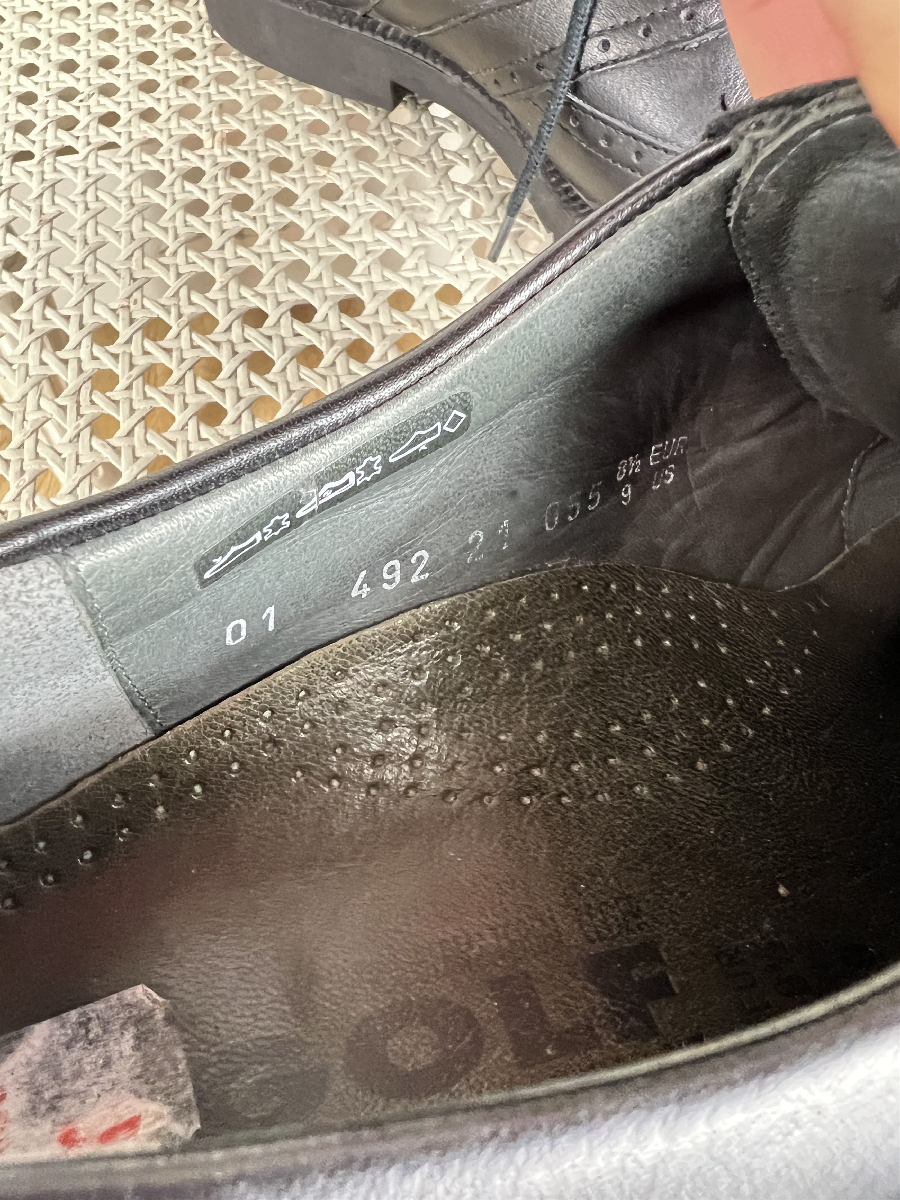 Mephisto MEPHISTO BROGUES GOLF leather BLACK Size US 9 / EU 42 - 7 Thumbnail