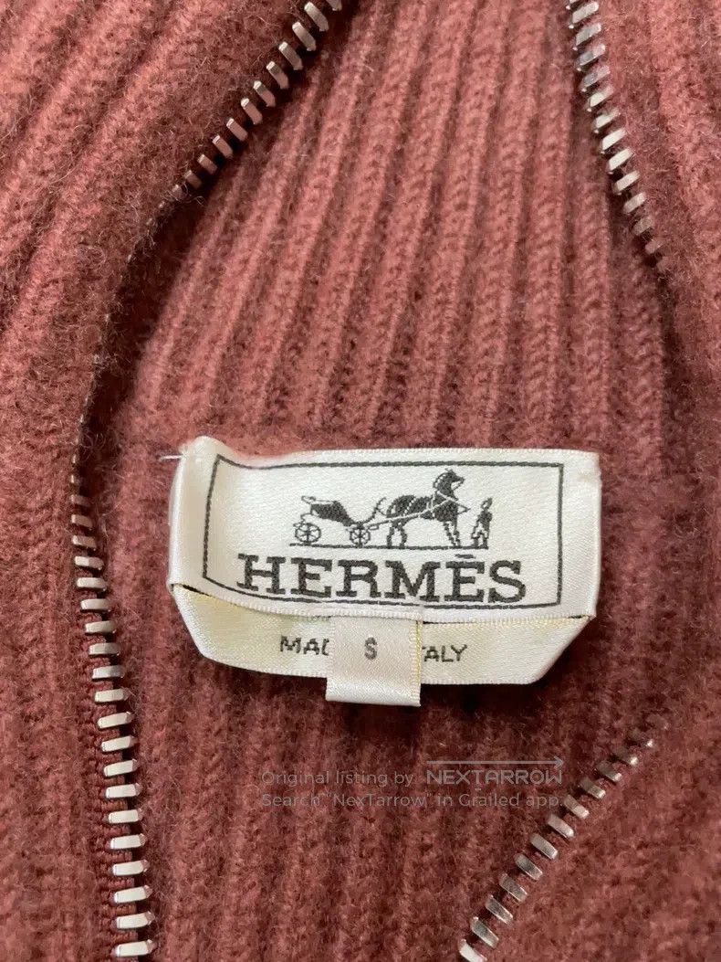 Hermes Hermes Cashmere Knit Cardigan Jacket Size S / US 4 / IT 40 - 2 Thumbnail