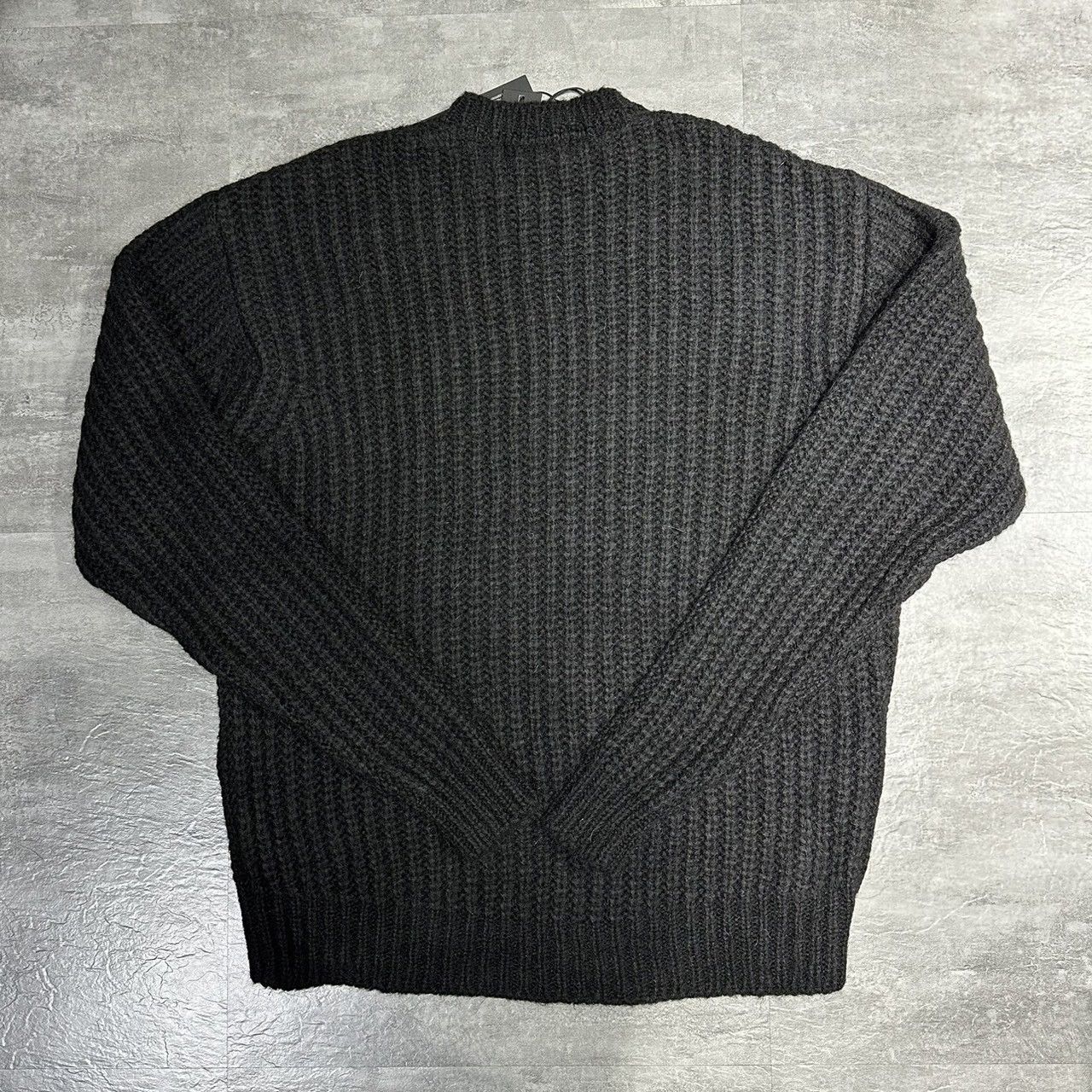 Represent Clo. Represent Heavy Rib Sweater - Black Size US L / EU 52-54 / 3 - 2 Thumbnail