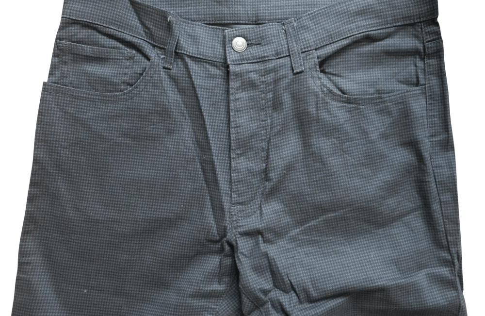 Uniqlo Uniqlo Patterned Pants Grey Black Straight Slim Size US 32 / EU 48 - 3 Thumbnail