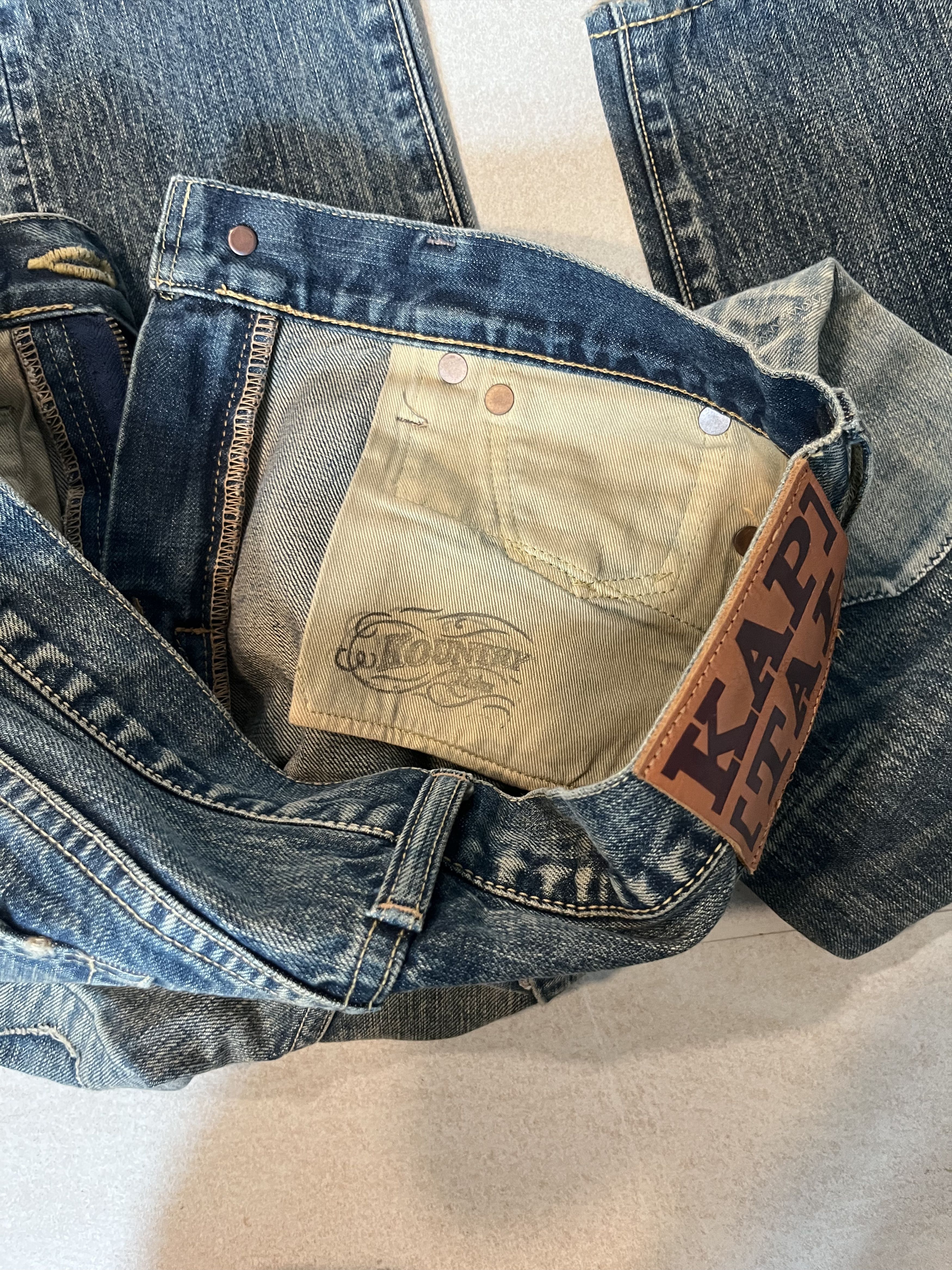 Kapital Kapital Embroidered Distressed Denim Size US 30 / EU 46 - 7 Thumbnail