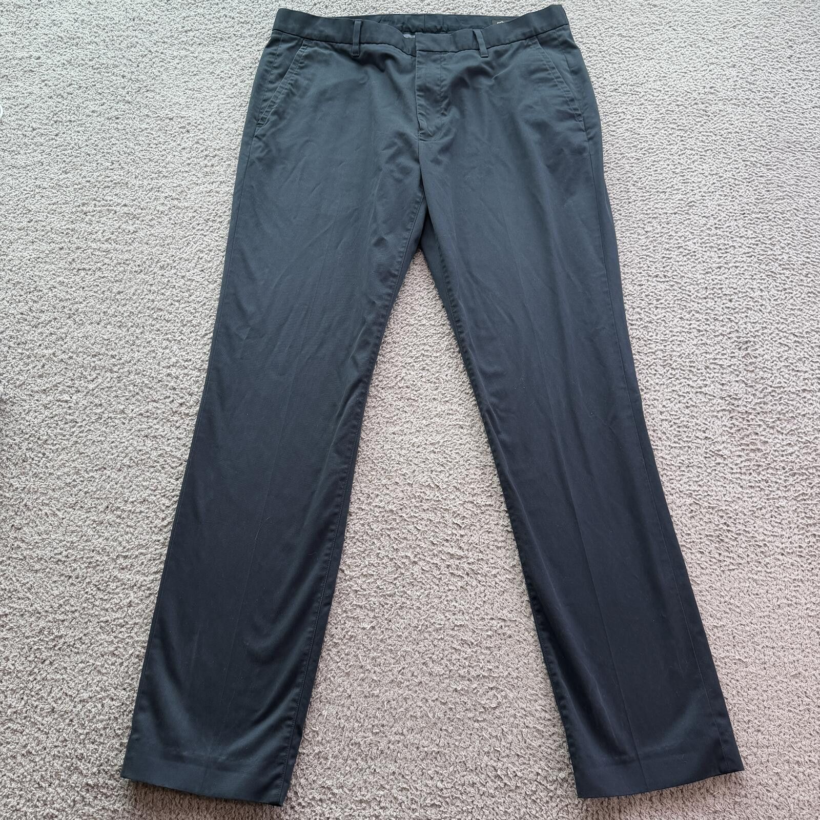 Bonobos Bonobos Monday Slim Fit Chino Pants Mens 35x34 Navy Trousers Size US 35 - 1 Thumbnail