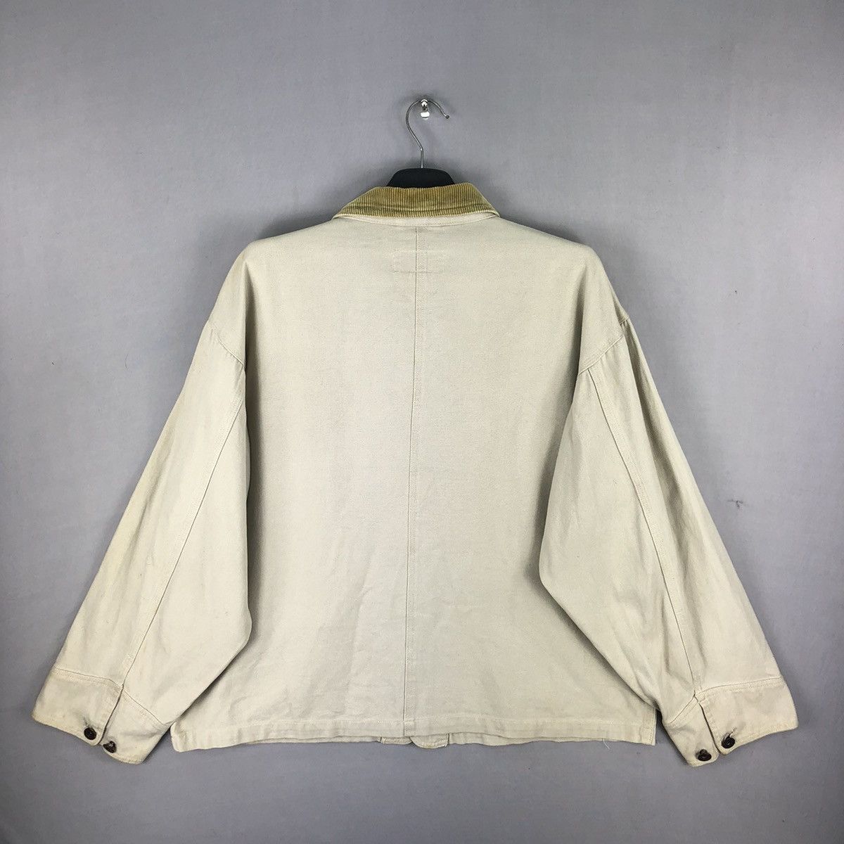 Japanese Brand Vintage 90's Chore Jacket Workwear Style by Pract Studio Size US XL / EU 56 / 4 - 4 Thumbnail