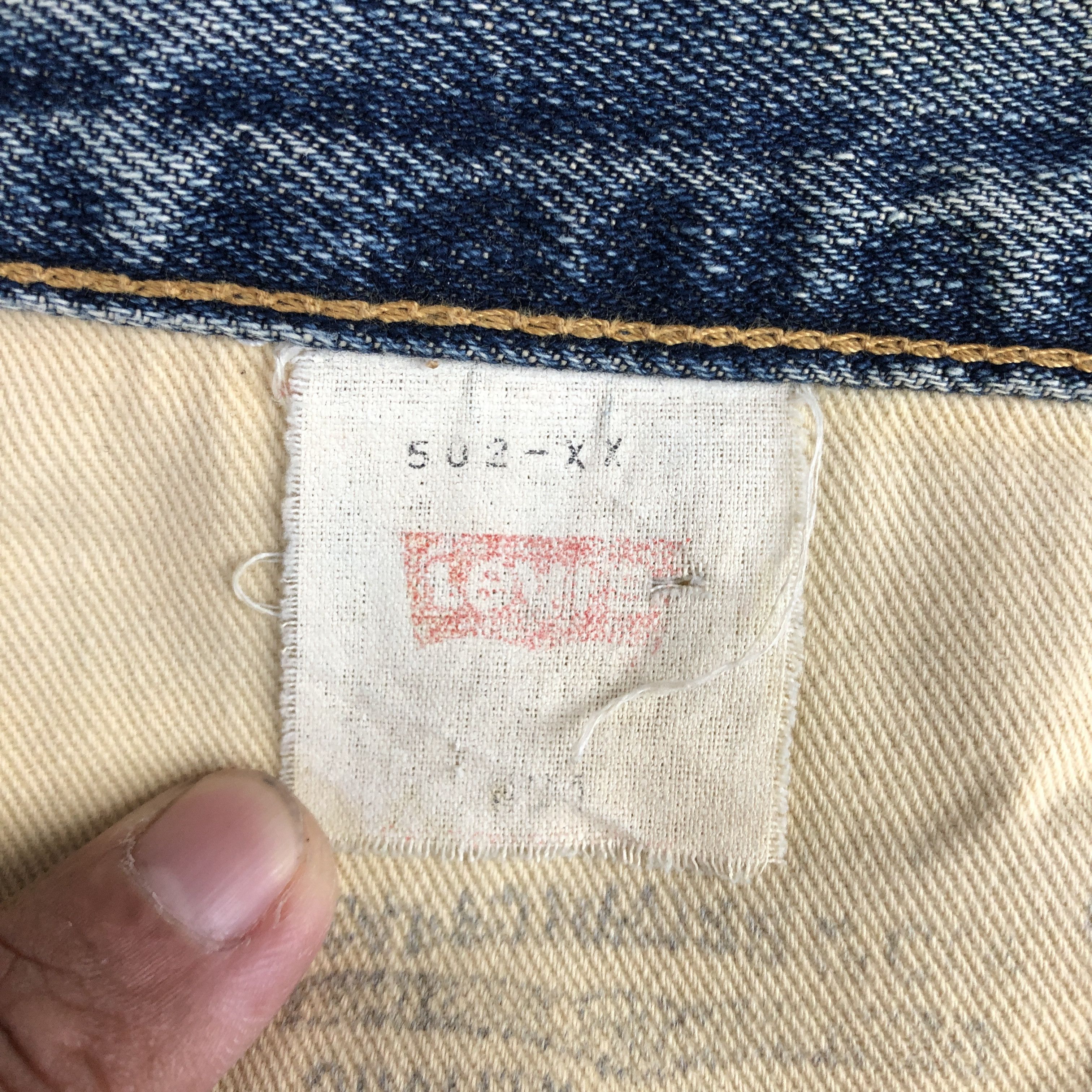 Levi's Vintage Levis Selvedge Jeans Levi's Redline Mud Wash Denim Size US 32 / EU 48 - 11 Thumbnail