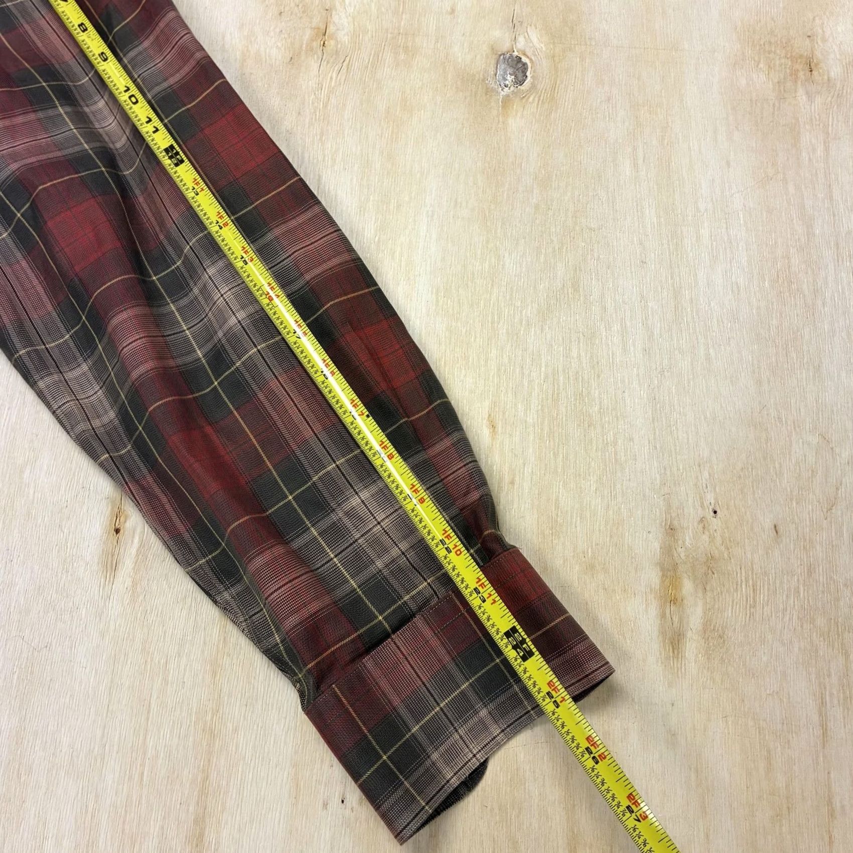 Vintage Cabela'S Shirt Mens MT Big Tall Red Plaid Long Sleeve Button Casual Fall Size US M / EU 48-50 / 2 - 6 Thumbnail