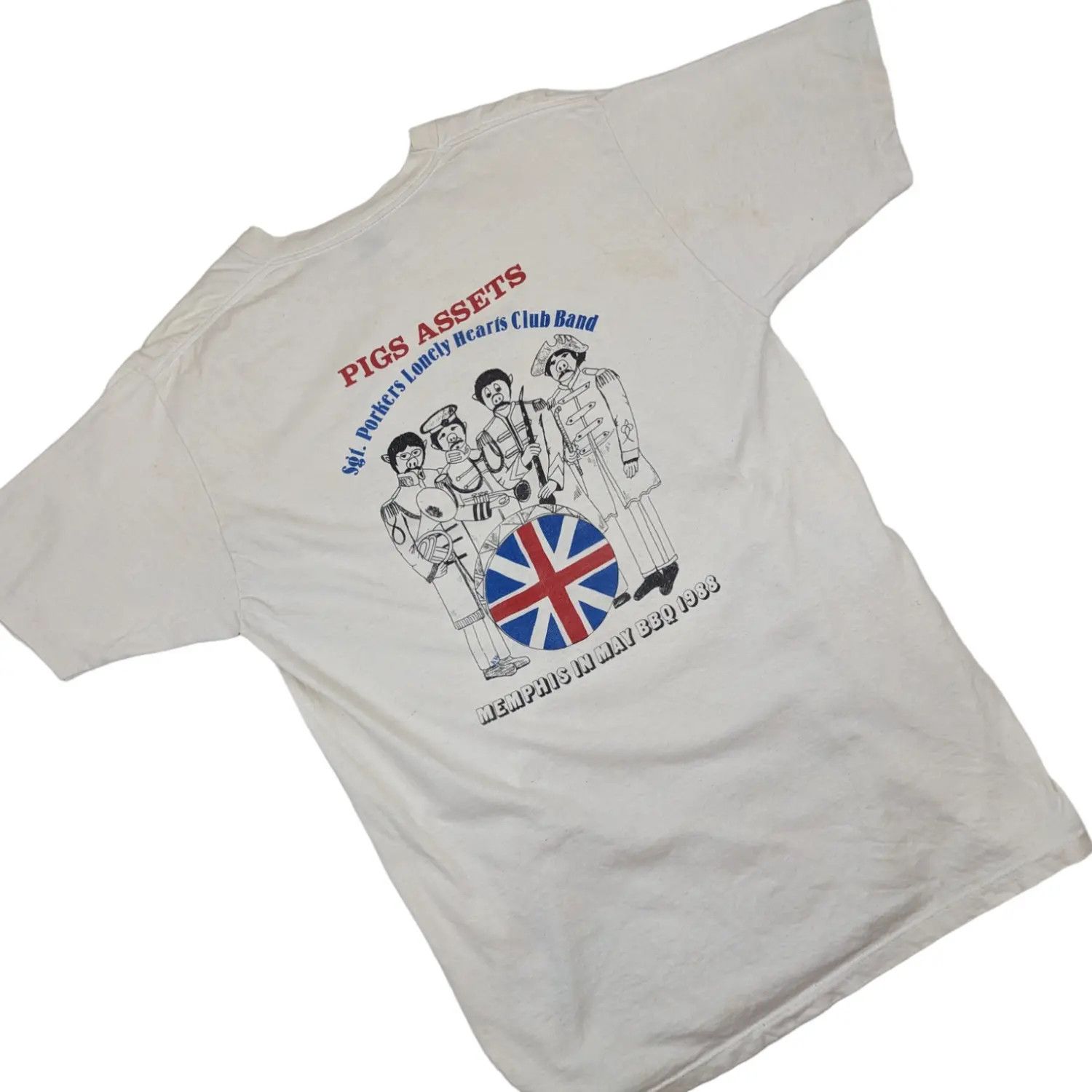 Band Tees Vintage ERNST & WHINNEY The Beatles Sgt Pepper's Parody Teee Size US L / EU 52-54 / 3 - 5 Thumbnail