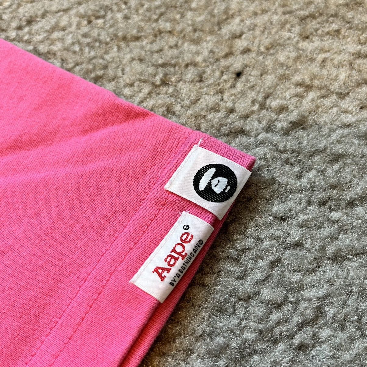 Aape Aape by A Bathing Ape Graphic Print Pink Tee Size S / US 4 / IT 40 - 5 Thumbnail
