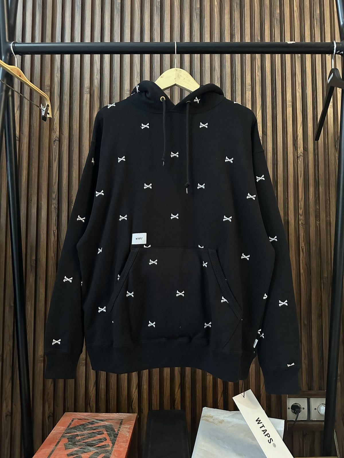 WTAPS Acne Bones hoodie