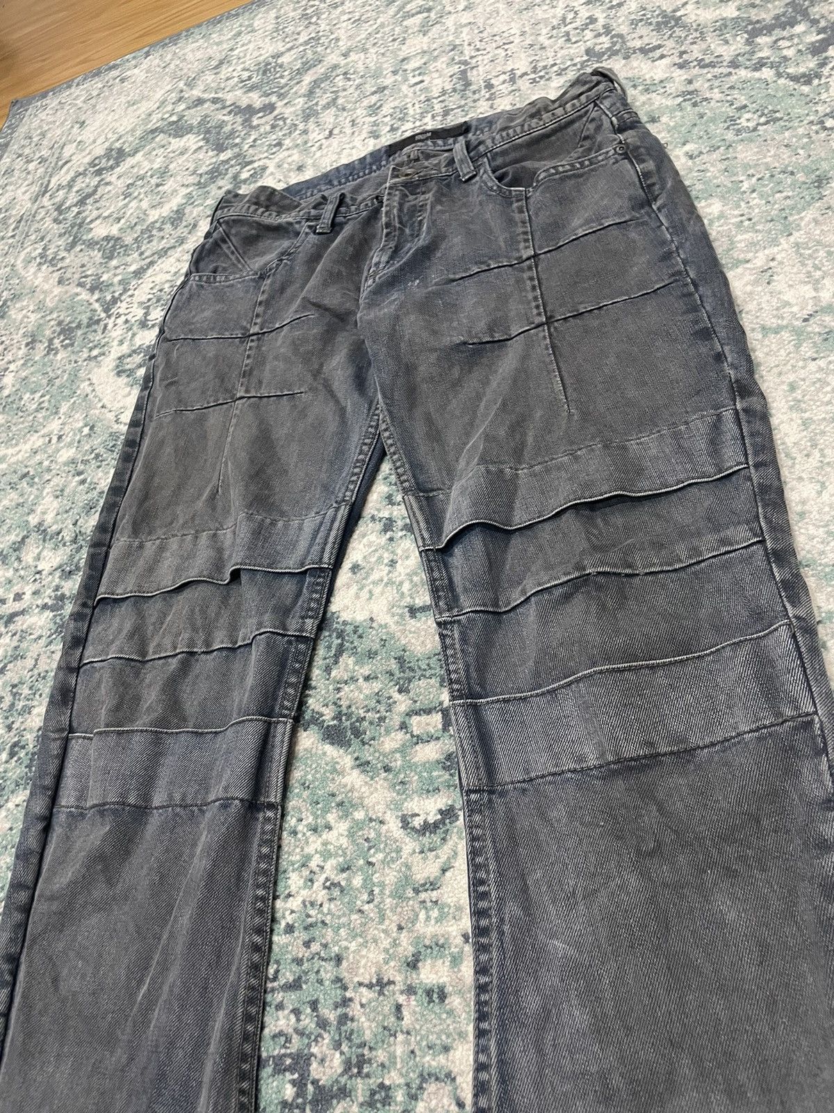 Other AW10 HNBM Dirty Sewn Denim Pants Size US 32 / EU 48 - 4 Thumbnail