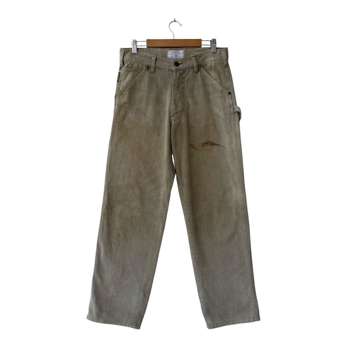 Giorgio Armani Vintage Armani Jeans Made in Italy Carpenter Pants Canvas Size US 31 - 1 Thumbnail