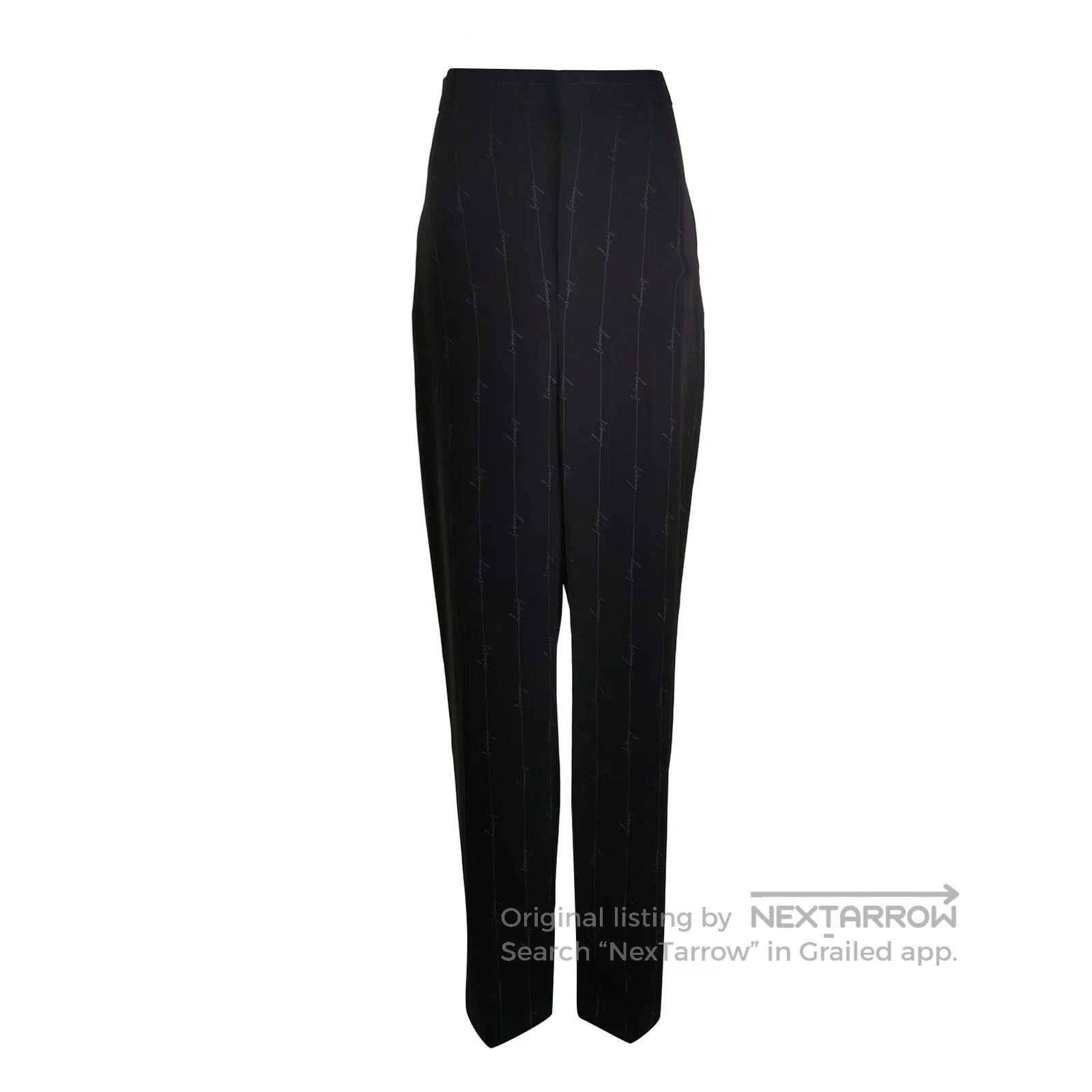 Balenciaga Balenciaga Striped Logo Print XS Pants. Size 35" - 1 Thumbnail