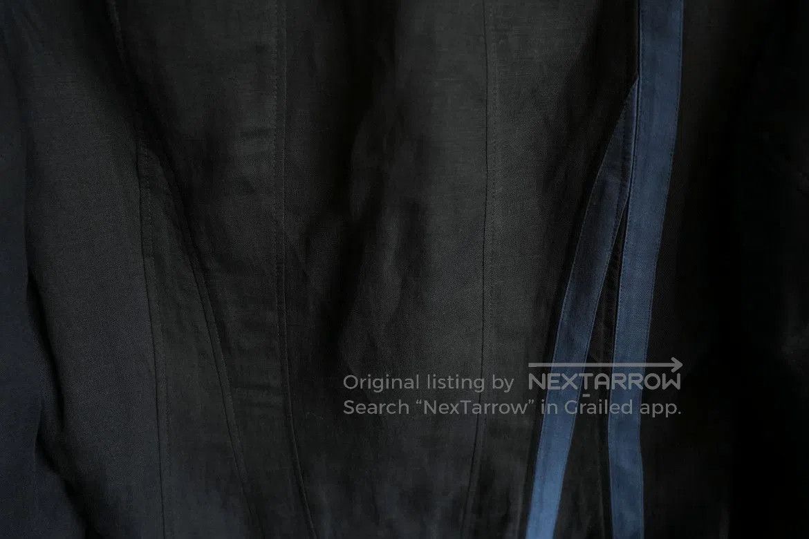 Yohji Yamamoto Sz 2 Yohji Yamamoto Pour Homme 16SS Stripe Patches Jacket. Size US M / EU 48-50 / 2 - 6 Thumbnail