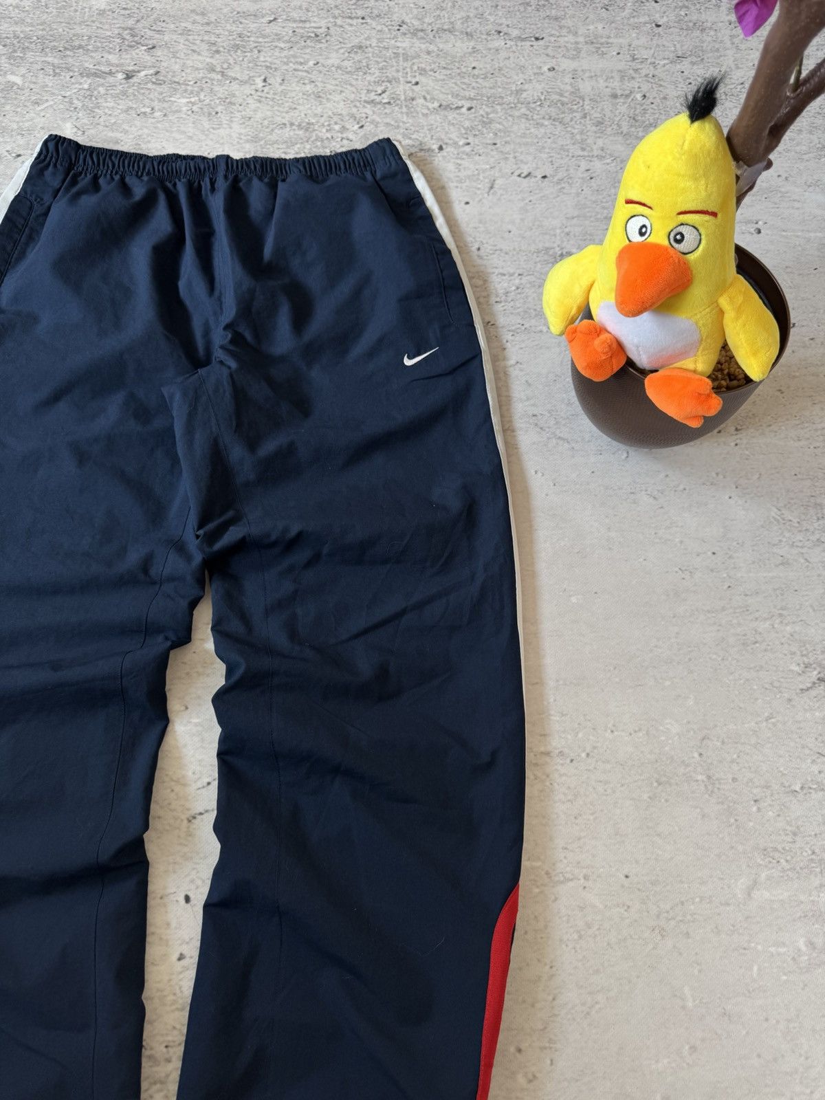 Nike × Vintage NIKE NYLON VINTAGE Y2K OVERSIZE BAGGY FIT PANTS SWEATPANTS Size US 32 / EU 48 - 3 Thumbnail
