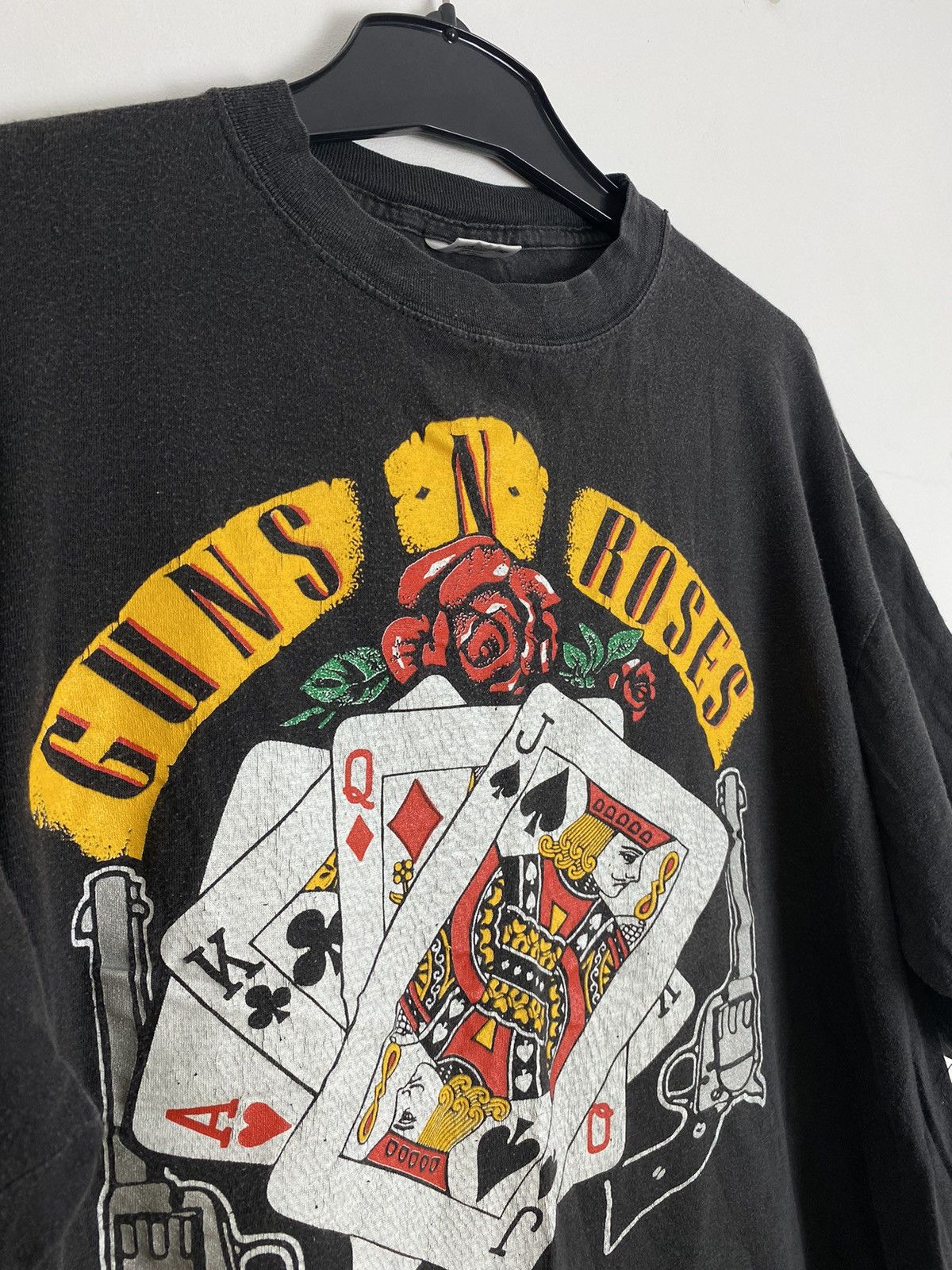 Band Tees × Guns N' Roses × Vintage 1992 Guns N Roses Use Your Illusion World Tour Vintage tee Size US L / EU 52-54 / 3 - 14 Thumbnail
