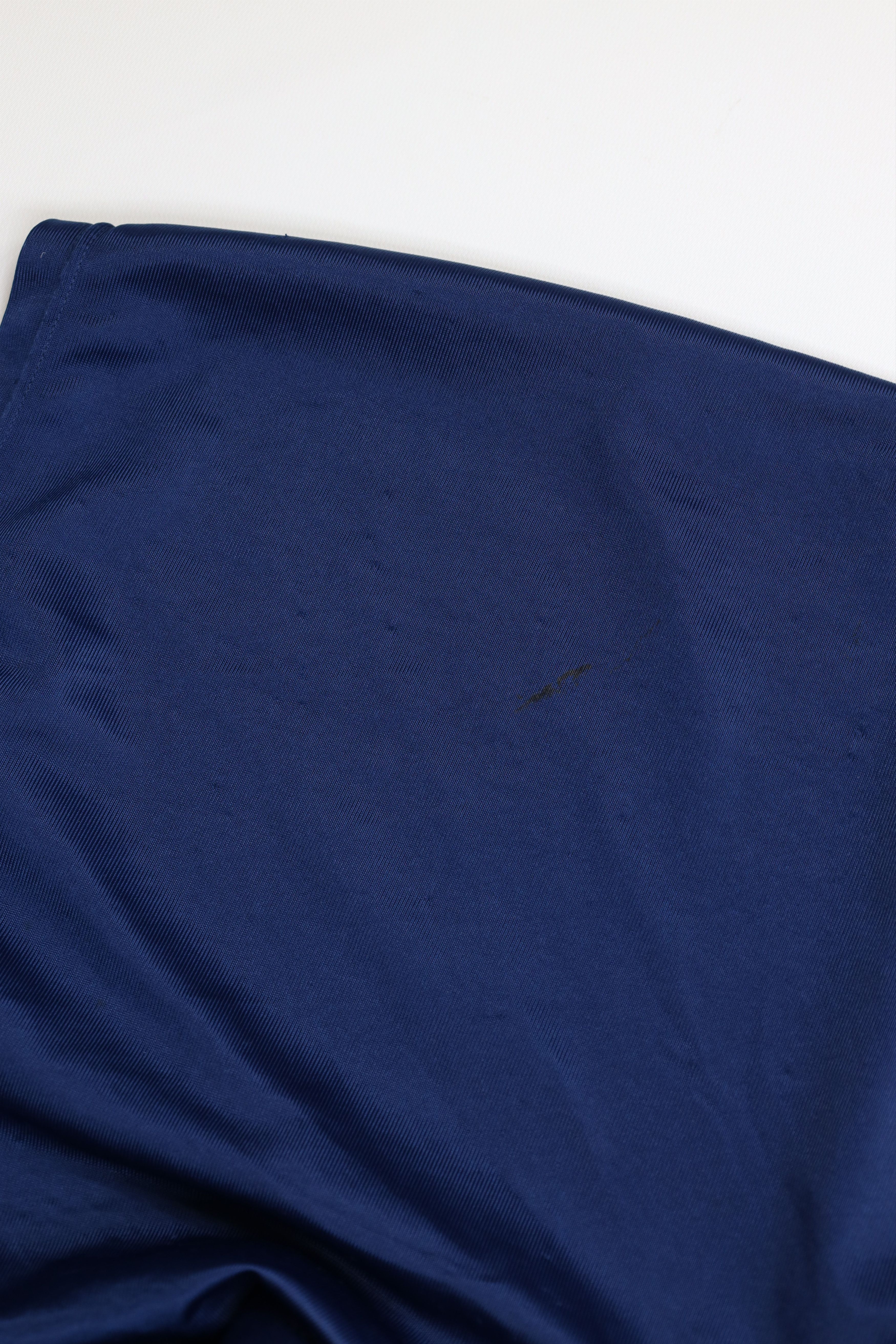 Nike Vintage 90s Nike Travis Scott Mini Swoosh Shorts Blue USA Size US 34 / EU 50 - 14 Thumbnail
