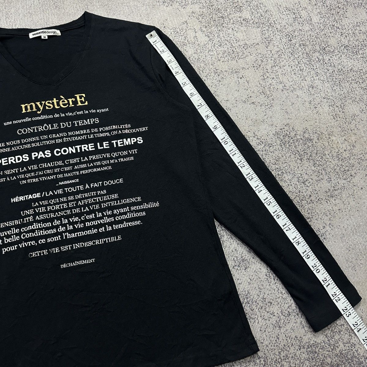 semanticdesign Semantic design longsleeve Tshirt Size US M / EU 48-50 / 2 - 6 Thumbnail