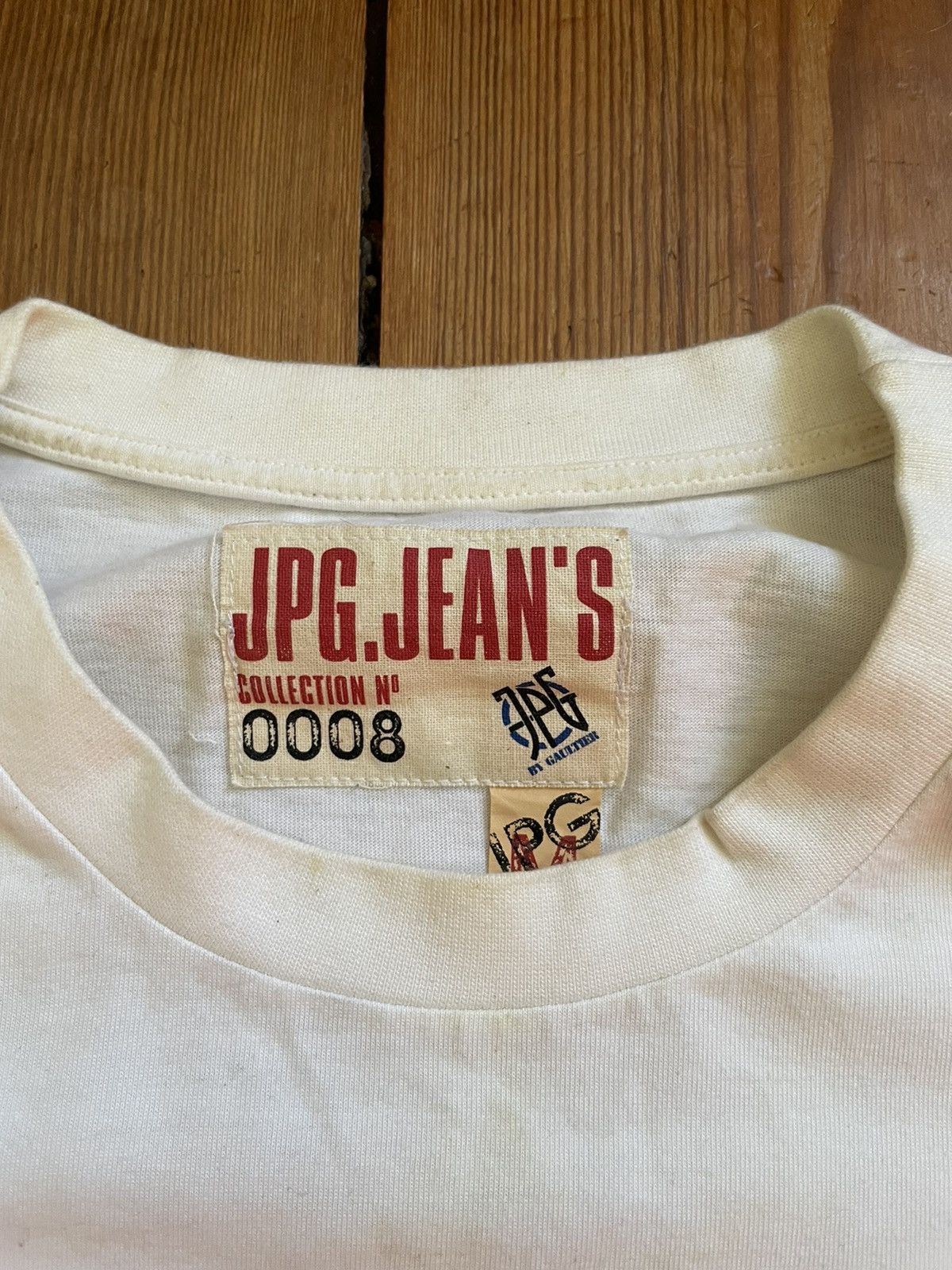 Jean Paul Gaultier Jean Paul Gaultier Heart Peace T-shirt Top longsleeve Size US M / EU 48-50 / 2 - 8 Thumbnail