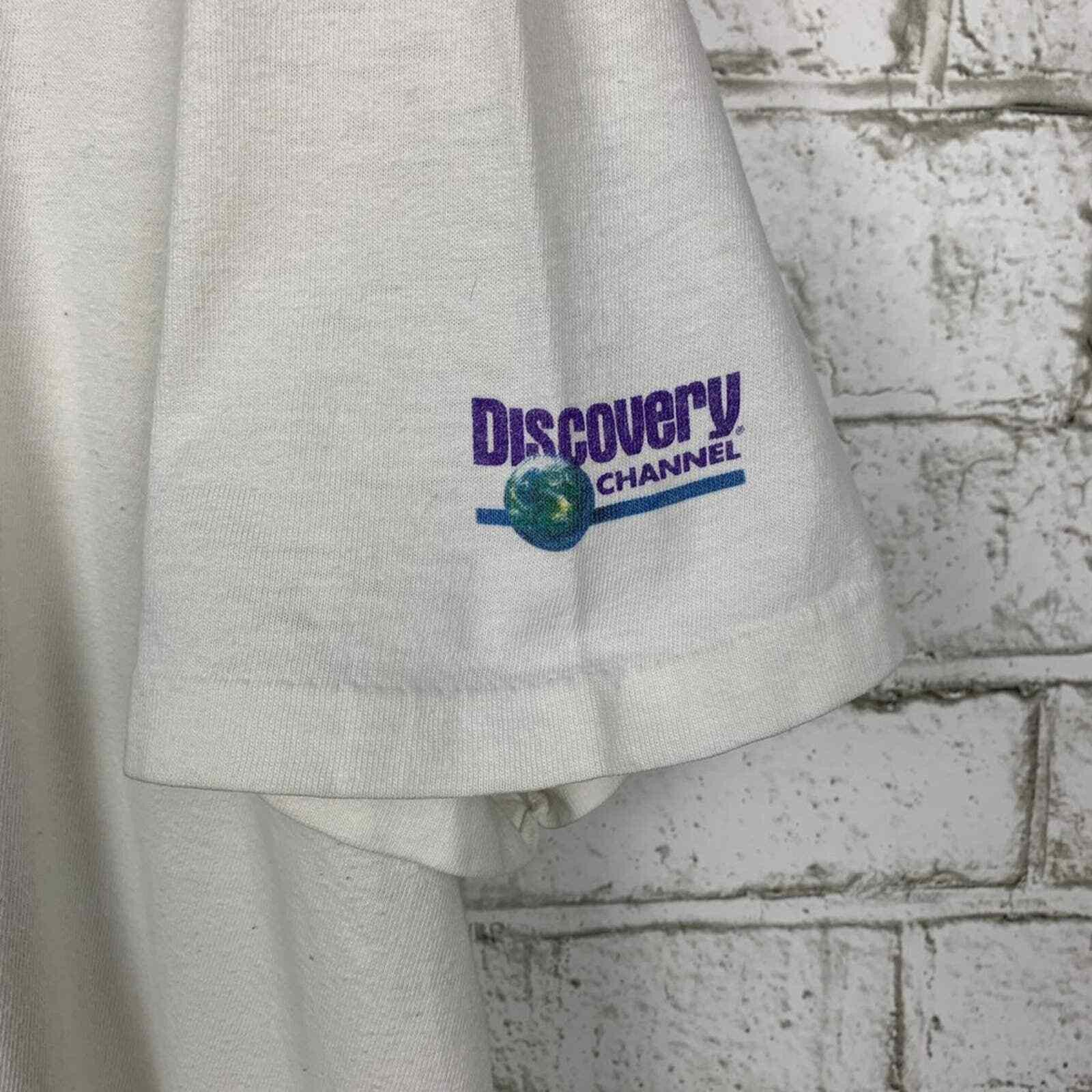 Other Vintage 90s Discovery Channel The Leopard Son T Shirt Large Size US L / EU 52-54 / 3 - 4 Thumbnail