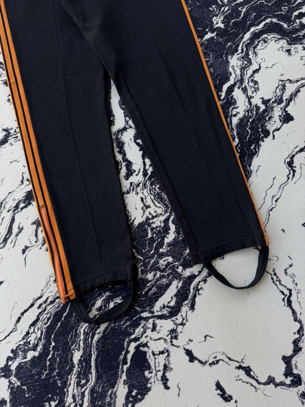 Adidas × Japanese Brand × Vintage Vintage adidas w.germany trackpants black orange Size US 30 / EU 46 - 6 Thumbnail