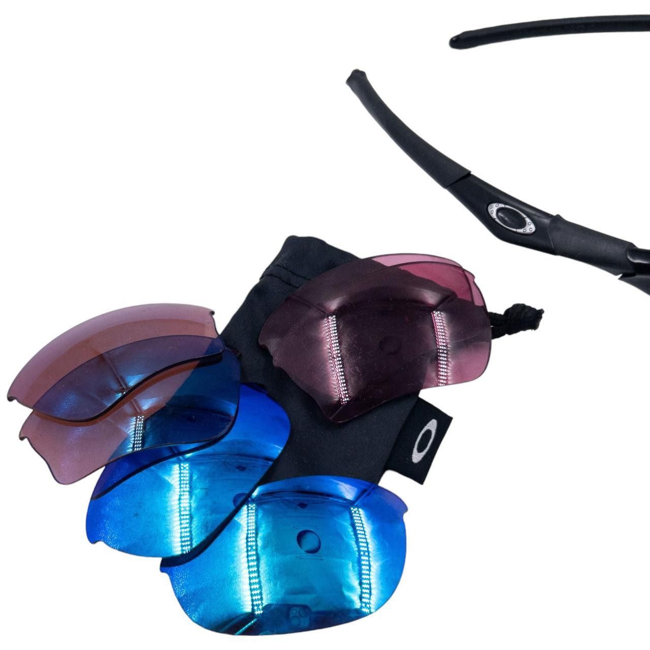 Oakley Vintage Oakley Half Jacket Sunglasses Size ONE SIZE - 6 Thumbnail