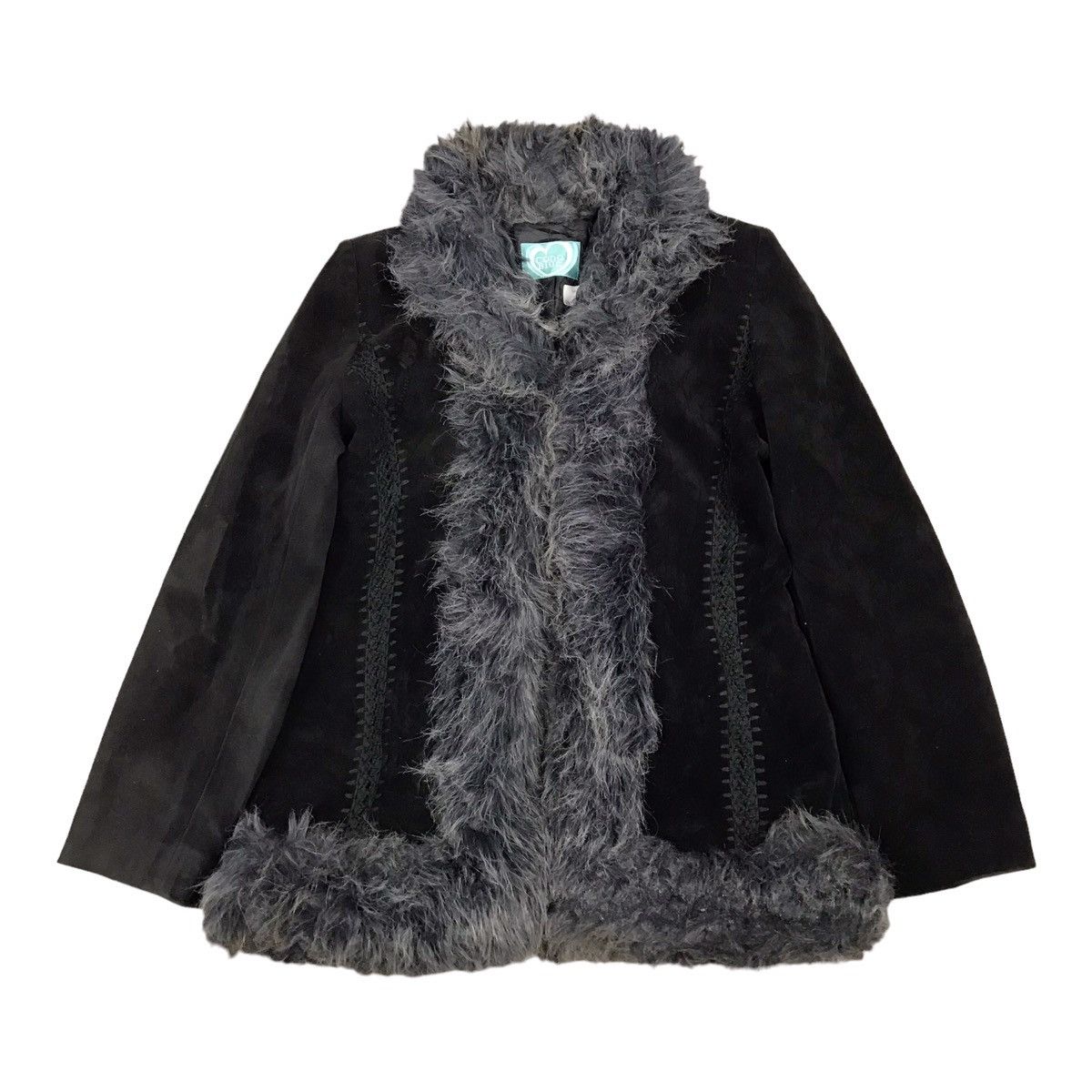 Japanese Brand CONA BLUE FUR JAPAN STYLE FADED JACKET Size US M / EU 48-50 / 2 - 1 Thumbnail