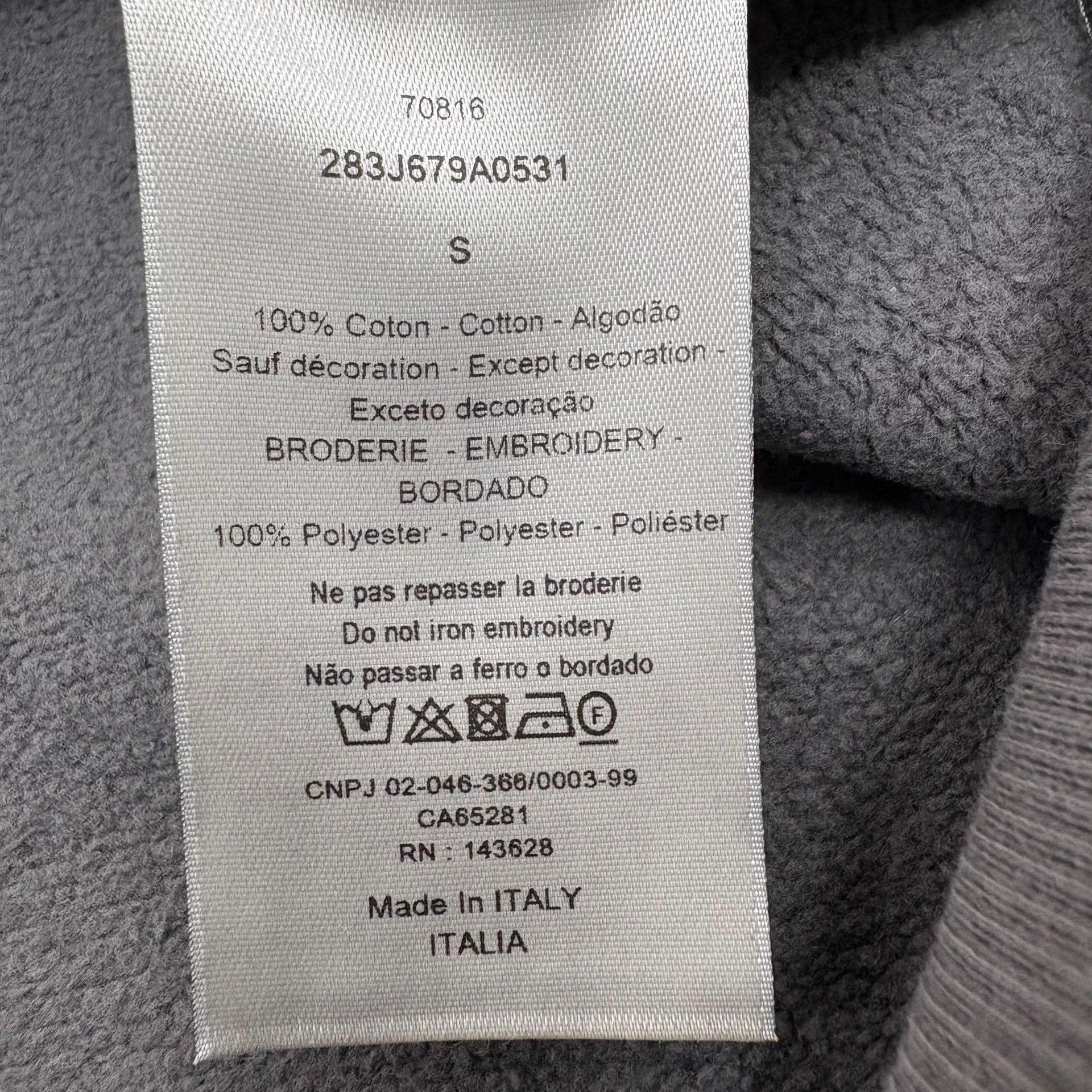 Dior Dior x Travis Scott Splash Embroidered Sweat S New Size US S / EU 44-46 / 1 - 8 Thumbnail
