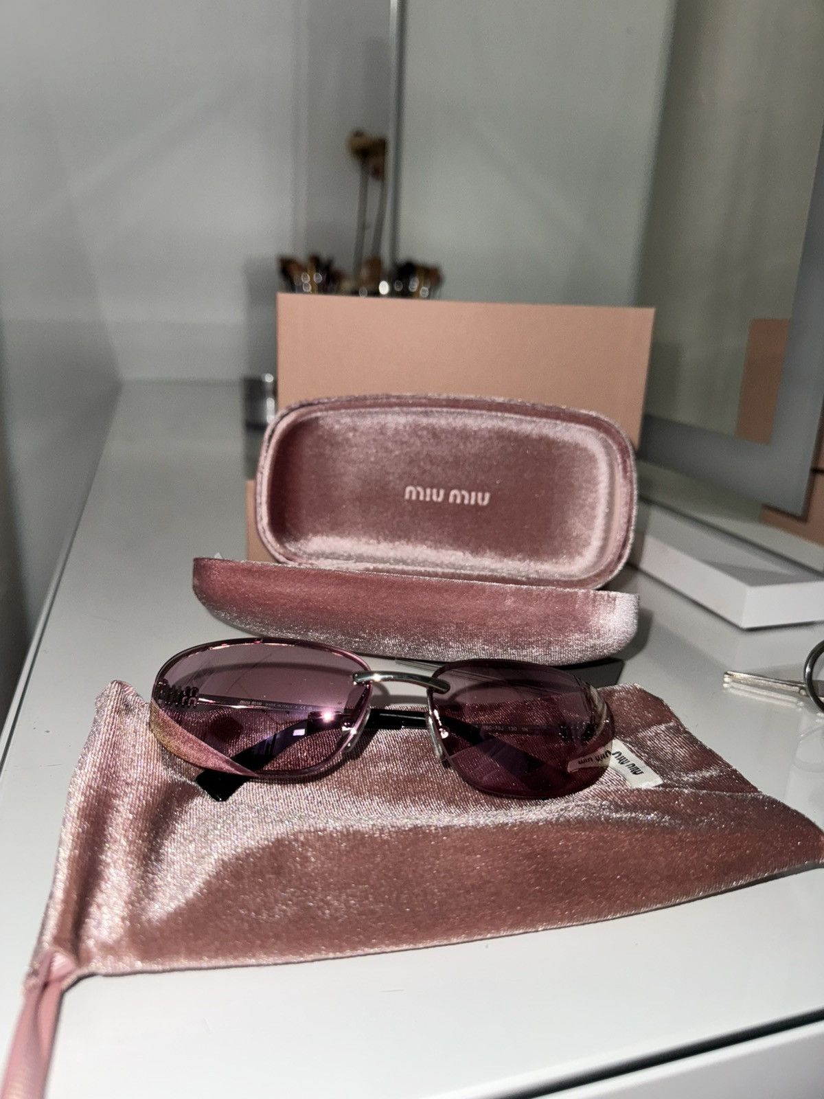 Miu Miu Miu Miu A50S Size ONE SIZE - 1 Thumbnail