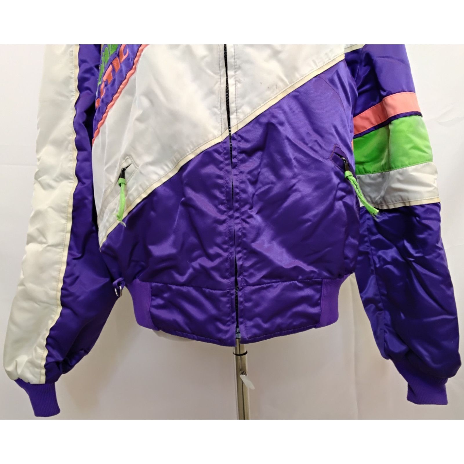 Other Arctic Cat Snowmobile Jacket Women L Purple Embroidered VTG Size L / US 10 / IT 46 - 8 Thumbnail