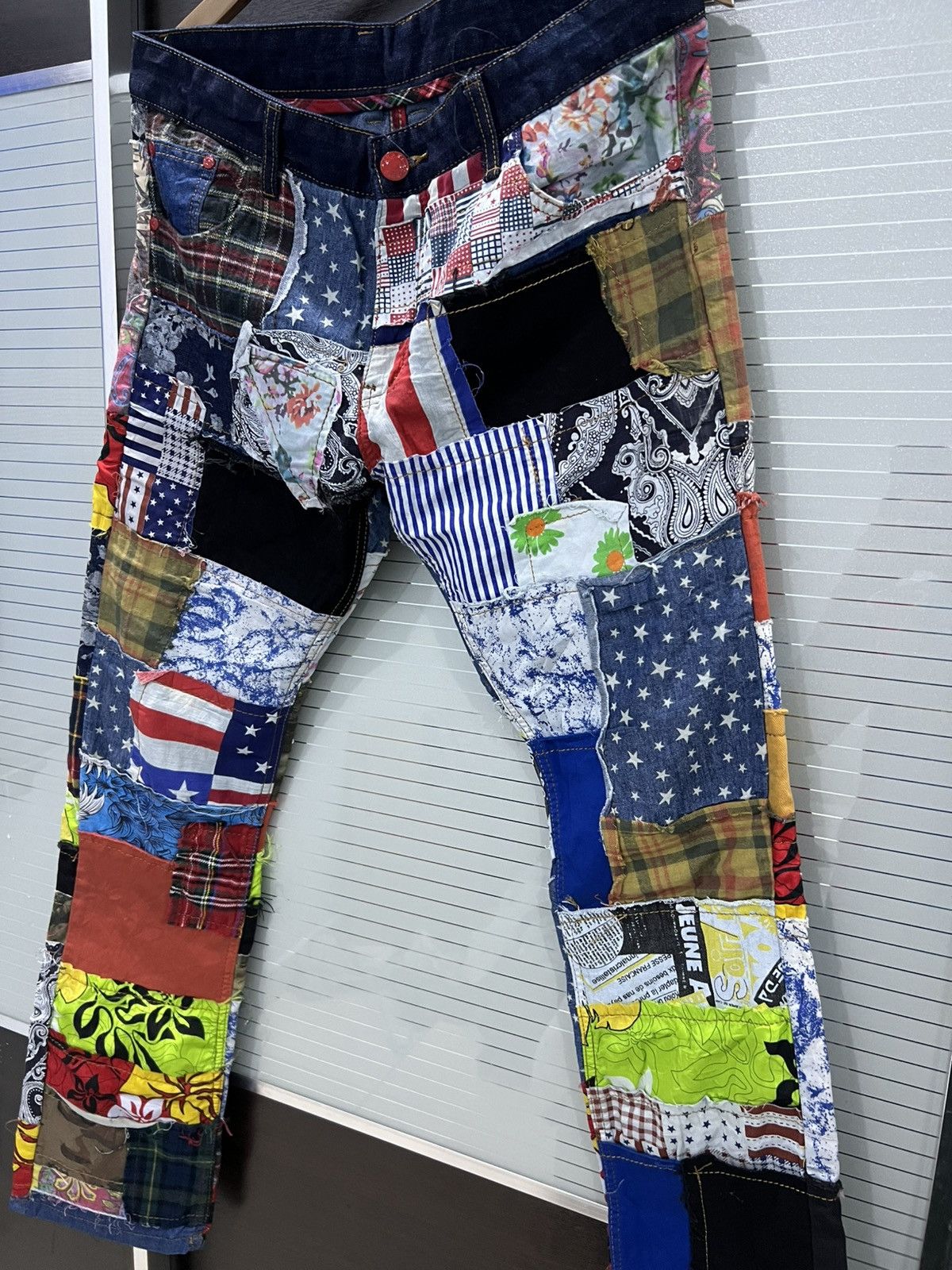 Japanese Brand Biepa Japanese Brand Patches Pant Size US 35 - 4 Thumbnail