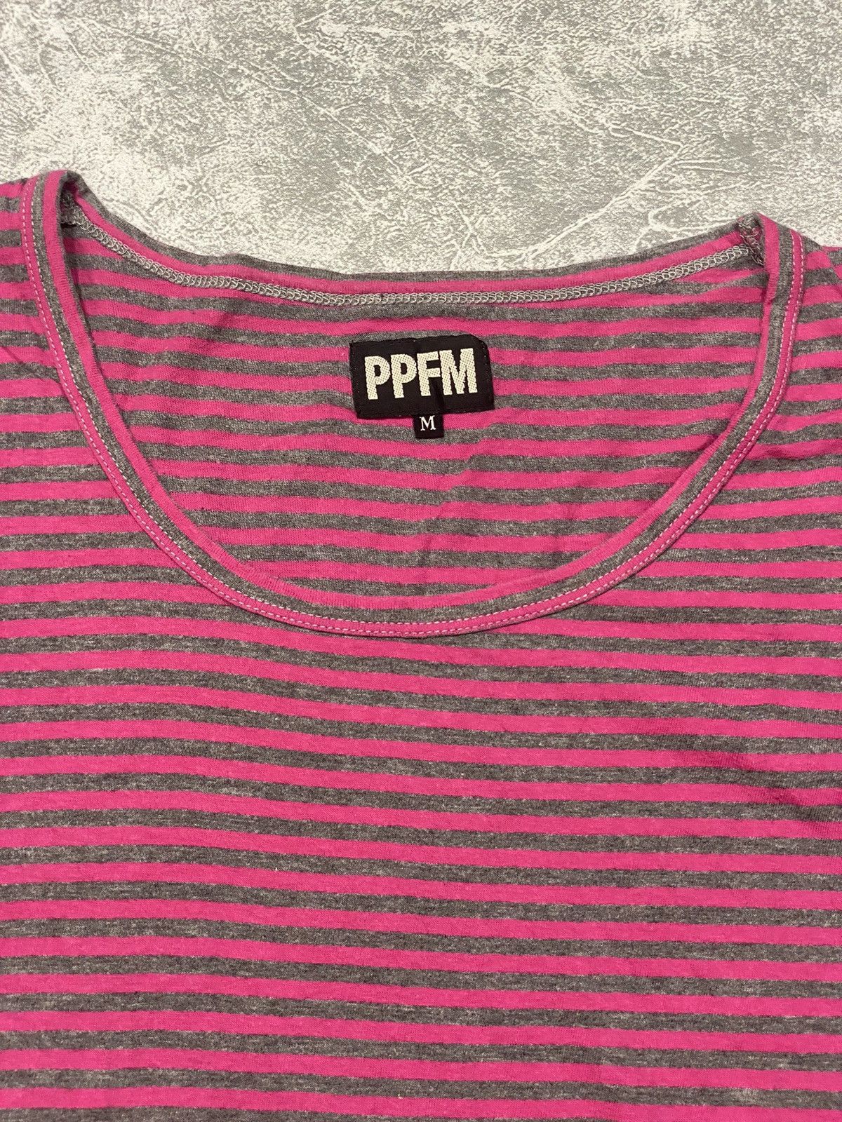 Japanese Brand × PPFM PPFM Stripe Tee Size US M / EU 48-50 / 2 - 2 Thumbnail