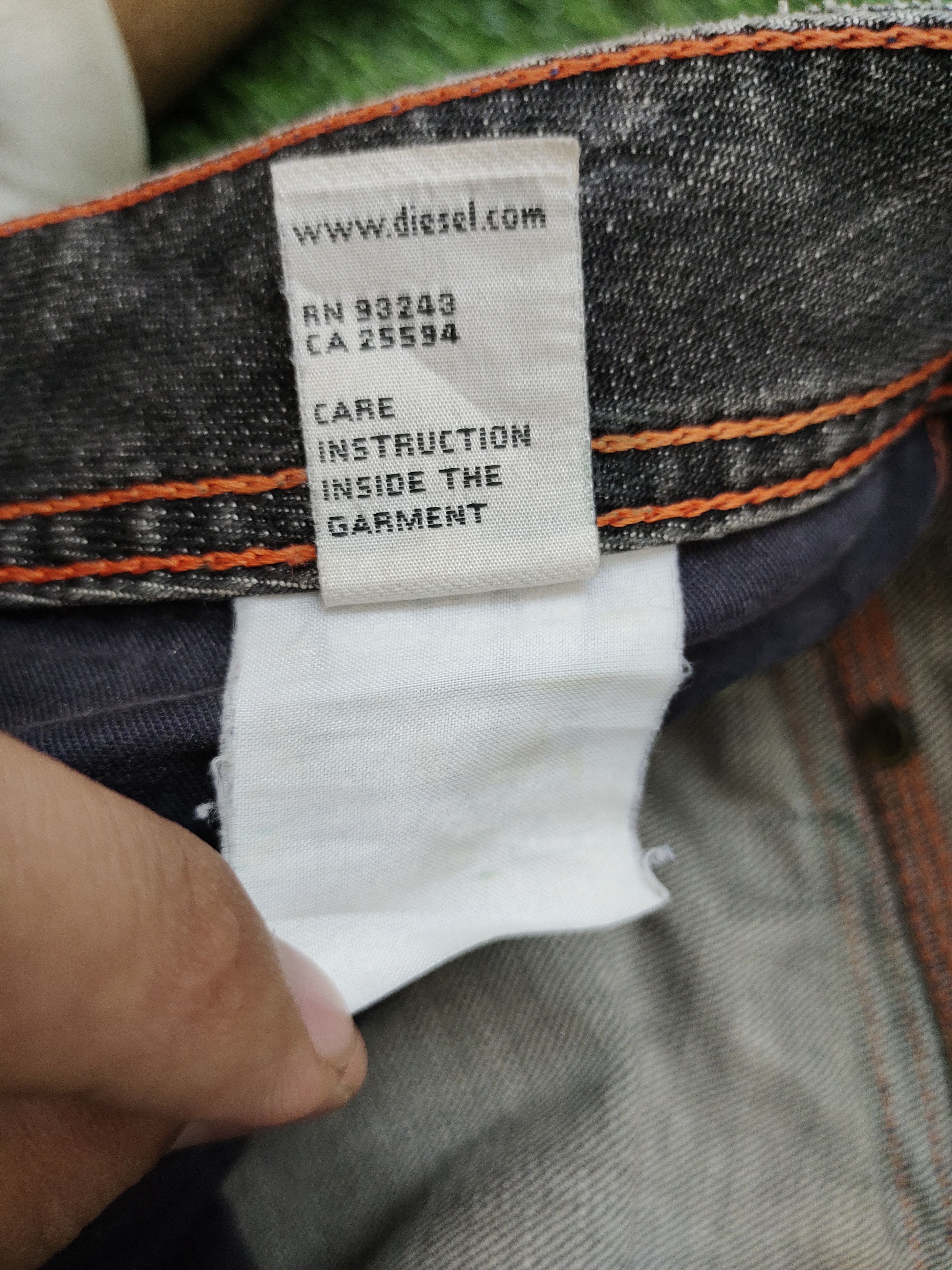 Diesel Vintage Y2k Diesel Native Embroidered Relaxed Denim Pants Size US 32 / EU 48 - 17 Thumbnail