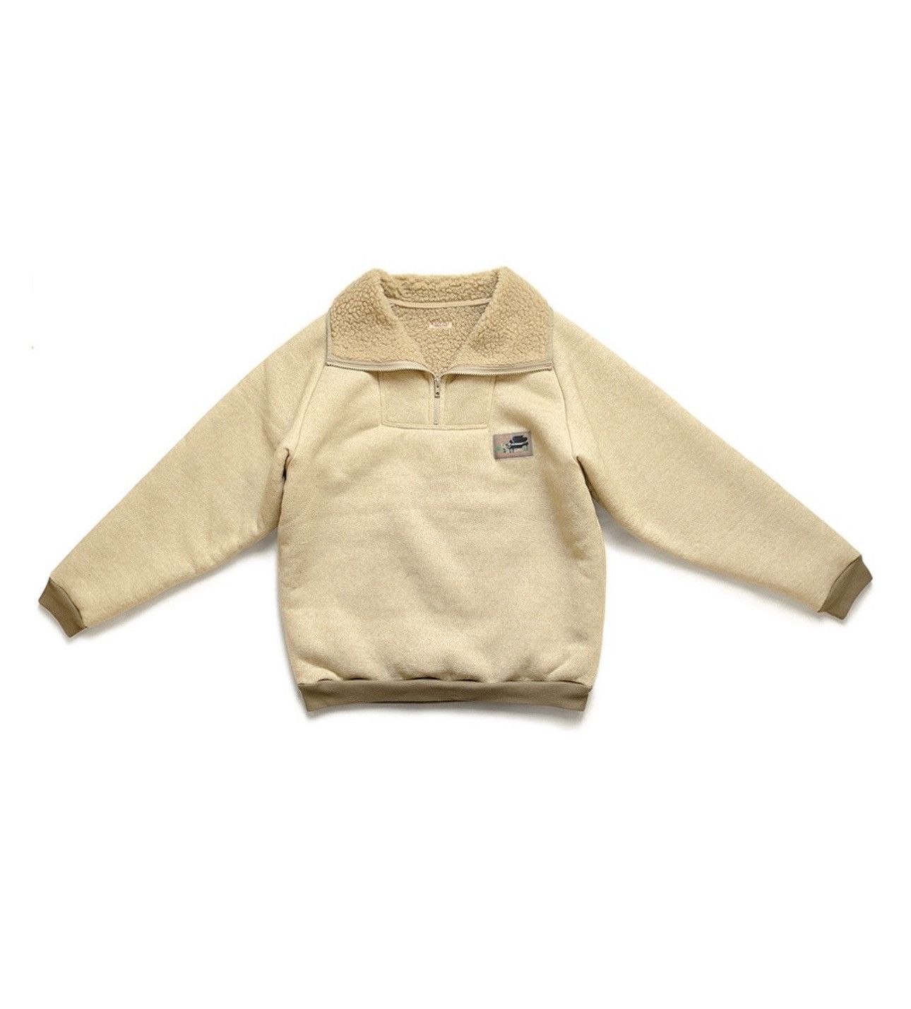 image of Kapital Kountry Boa Fleece in Ecru, Men's (Size XL)