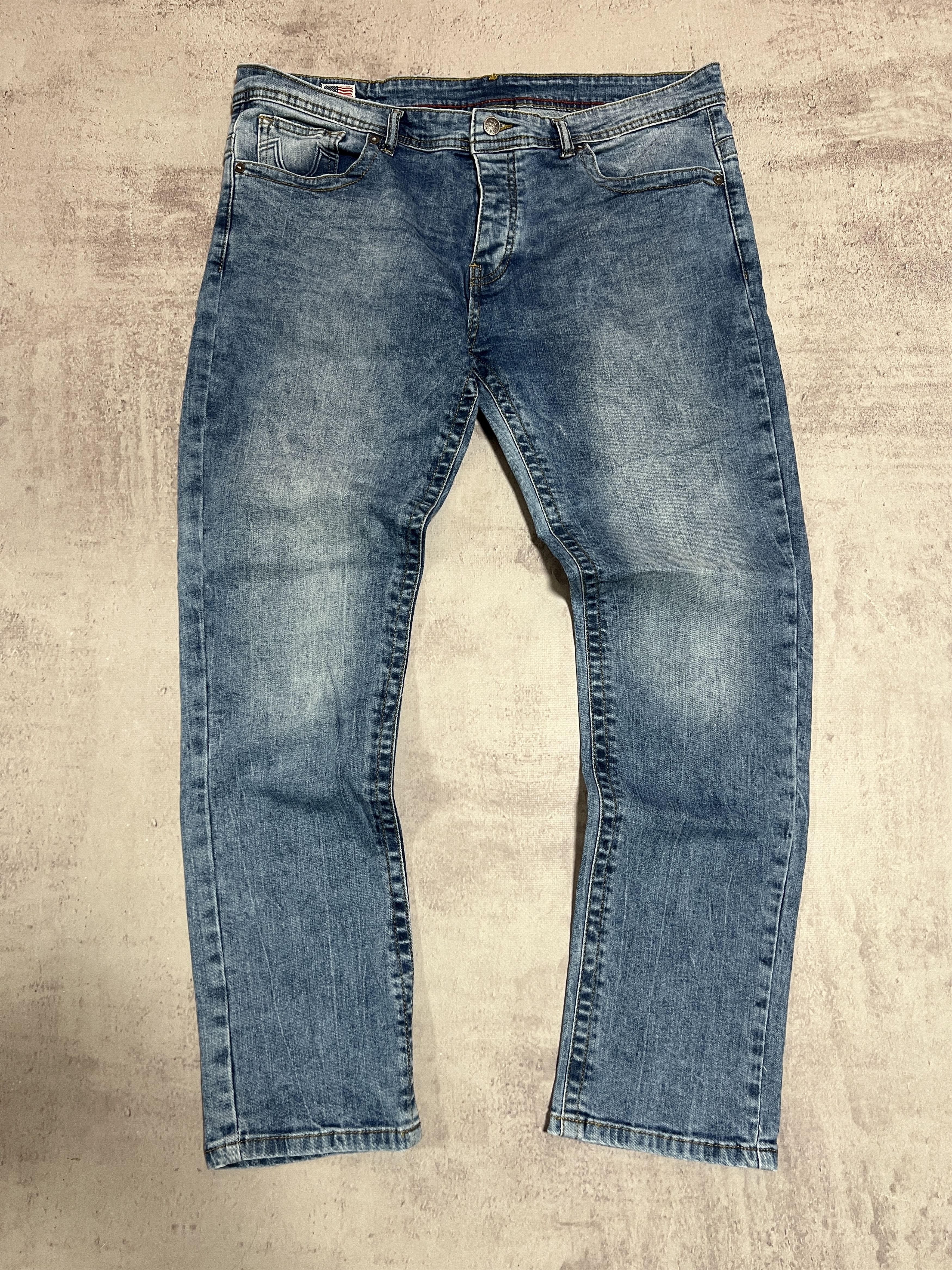True Religion Vintage 2000s True Religion Rocco Slim Denim Jeans Size 38 Size US 38 / EU 54 - 2 Thumbnail