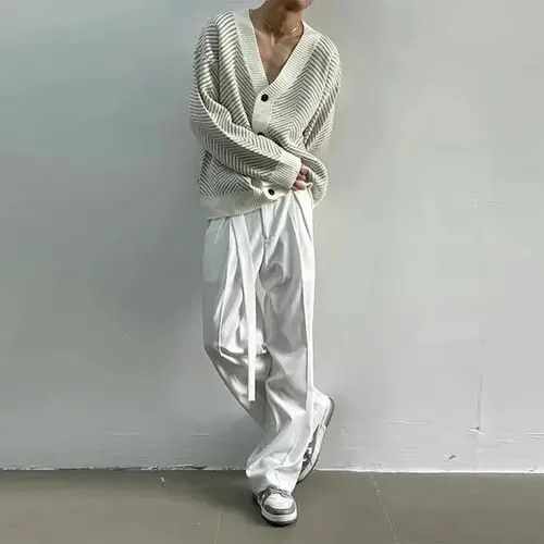 Aran Isles Knitwear × Japanese Brand Luxury Knitted Printed Buttons Cardigan Size US M / EU 48-50 / 2 - 3 Thumbnail