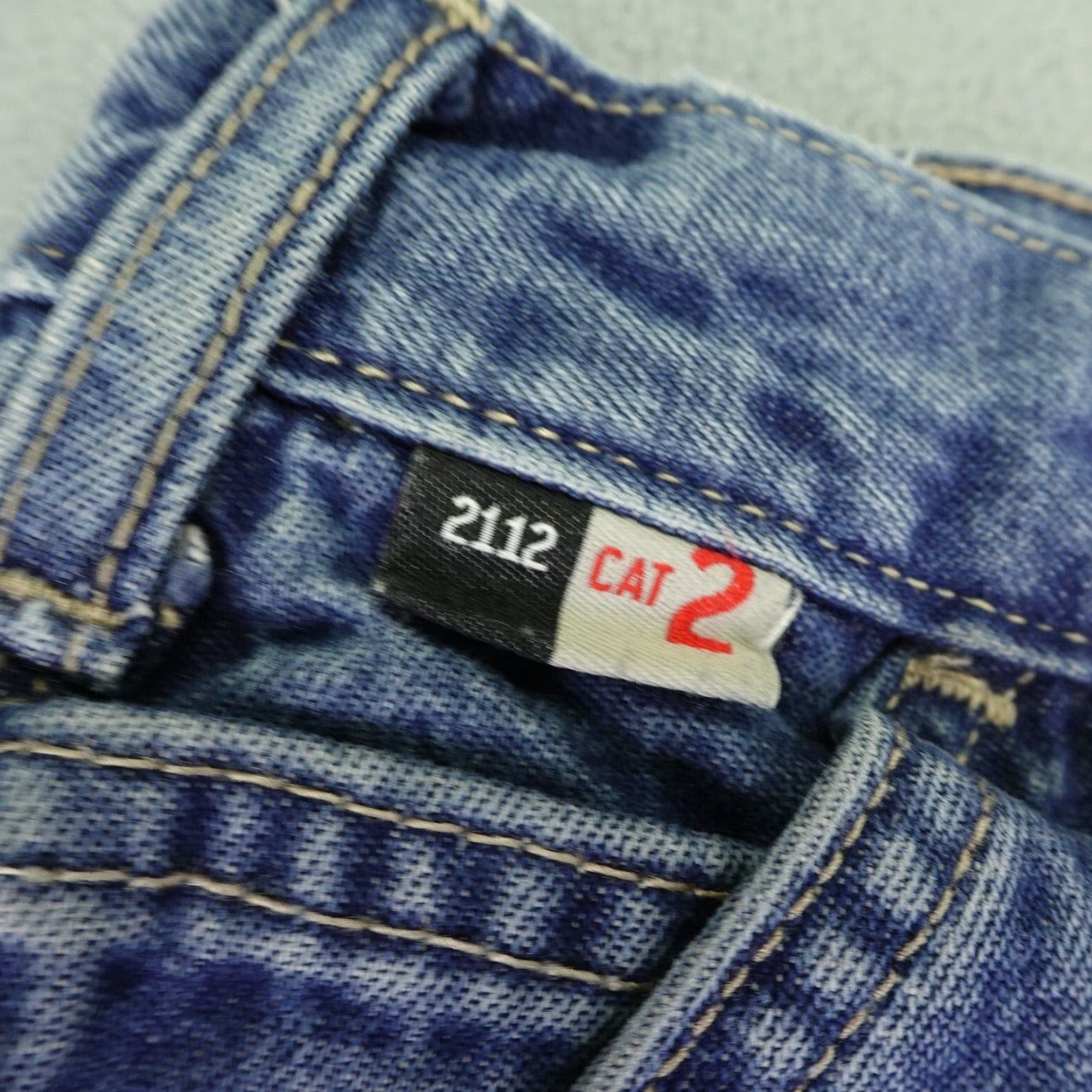 Carhartt VINTAGE Carhartt Jeans Mens 44x28 Straight Flame-Resistant Denim Blue 90s Workwear Mens Size US 42 / EU 58 - 6 Thumbnail