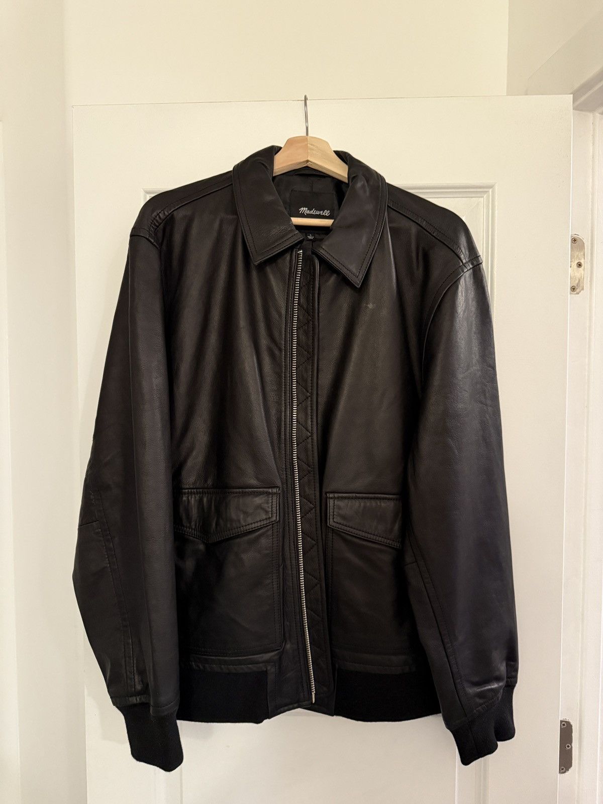 Madewell Leather Bomber