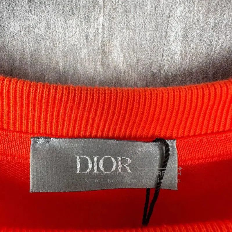 Dior Dior Orange Graphic Cotton T-Shirt for Men . Size US S / EU 44-46 / 1 - 5 Thumbnail
