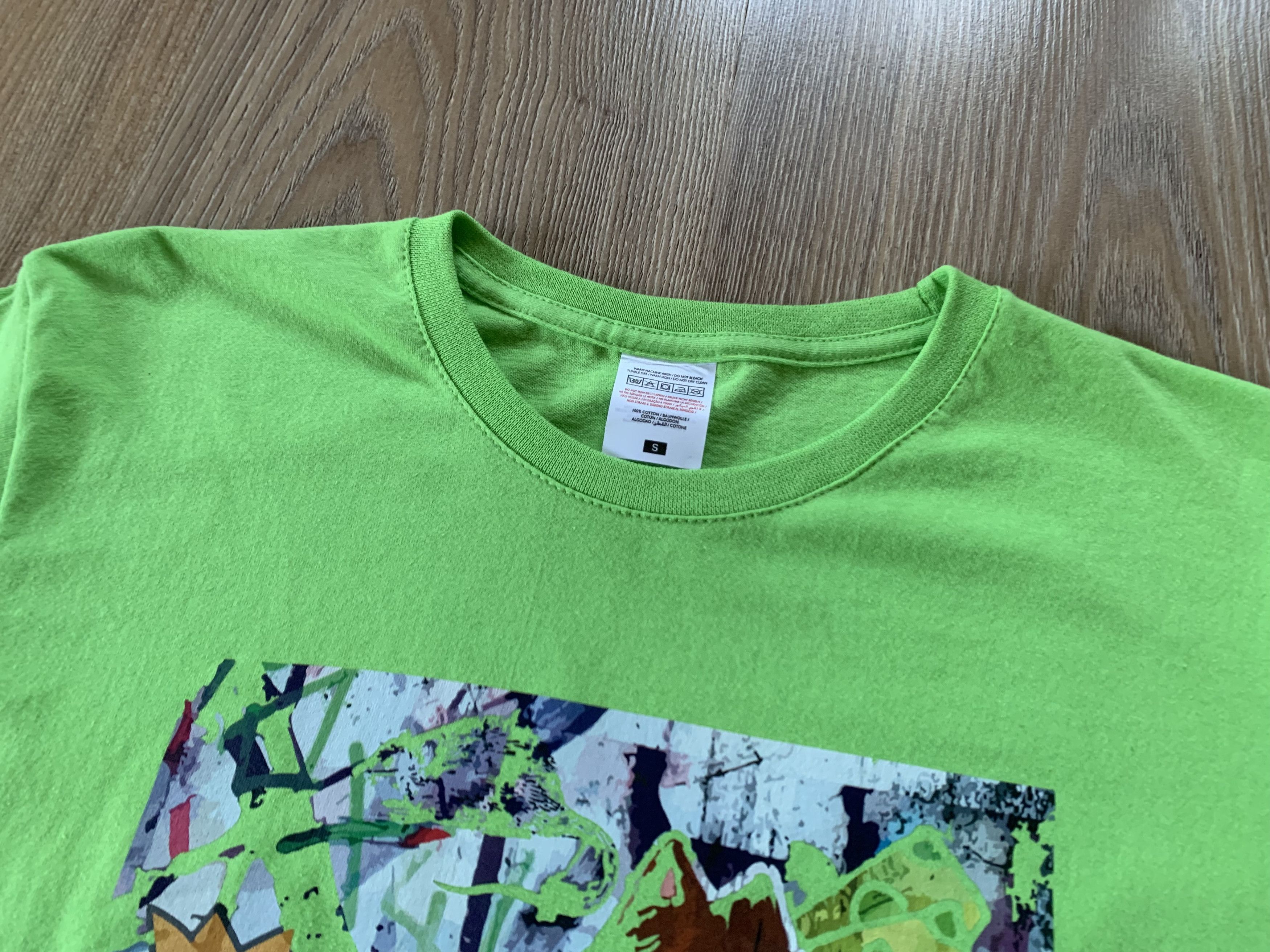 Fruit Of The Loom × Vintage Fruit Of The Loom Rat Graffiti Printed T Shirt Size US S / EU 44-46 / 1 - 4 Thumbnail